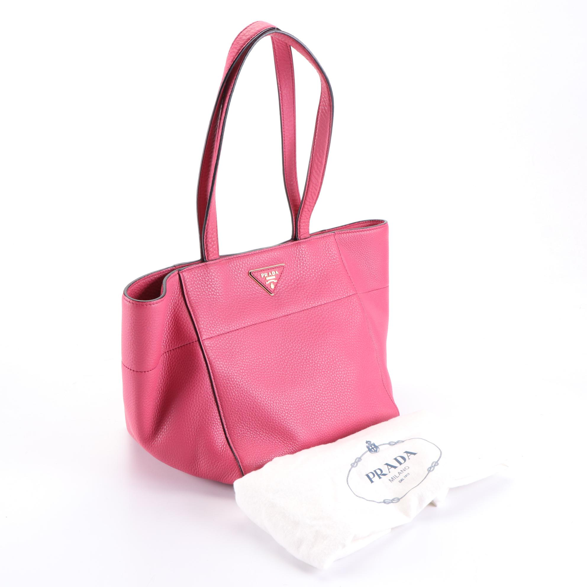 Prada Tote Small in Vitello Daino Leather
