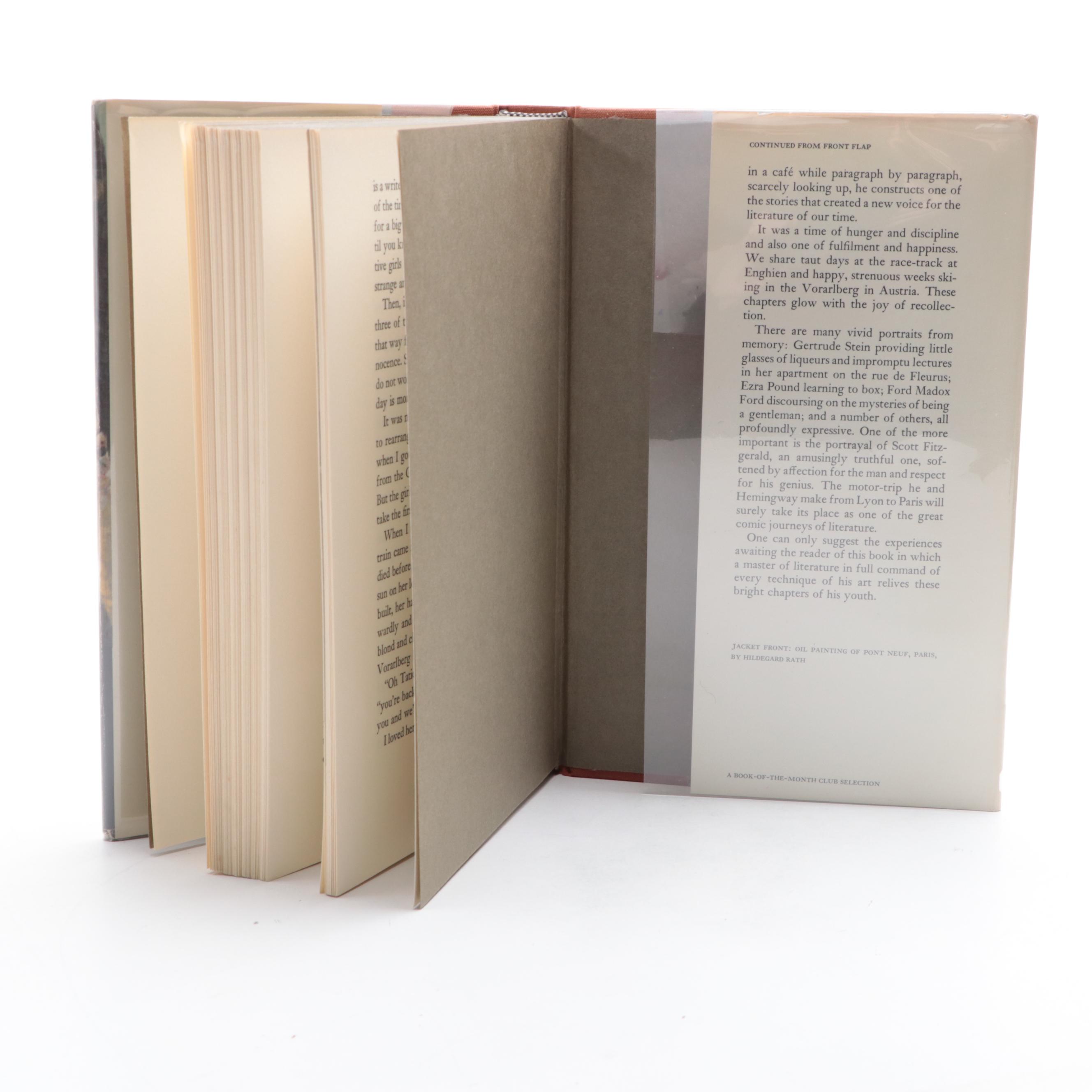 First Edition "A Moveable Feast" by Ernest Hemingway, 1964