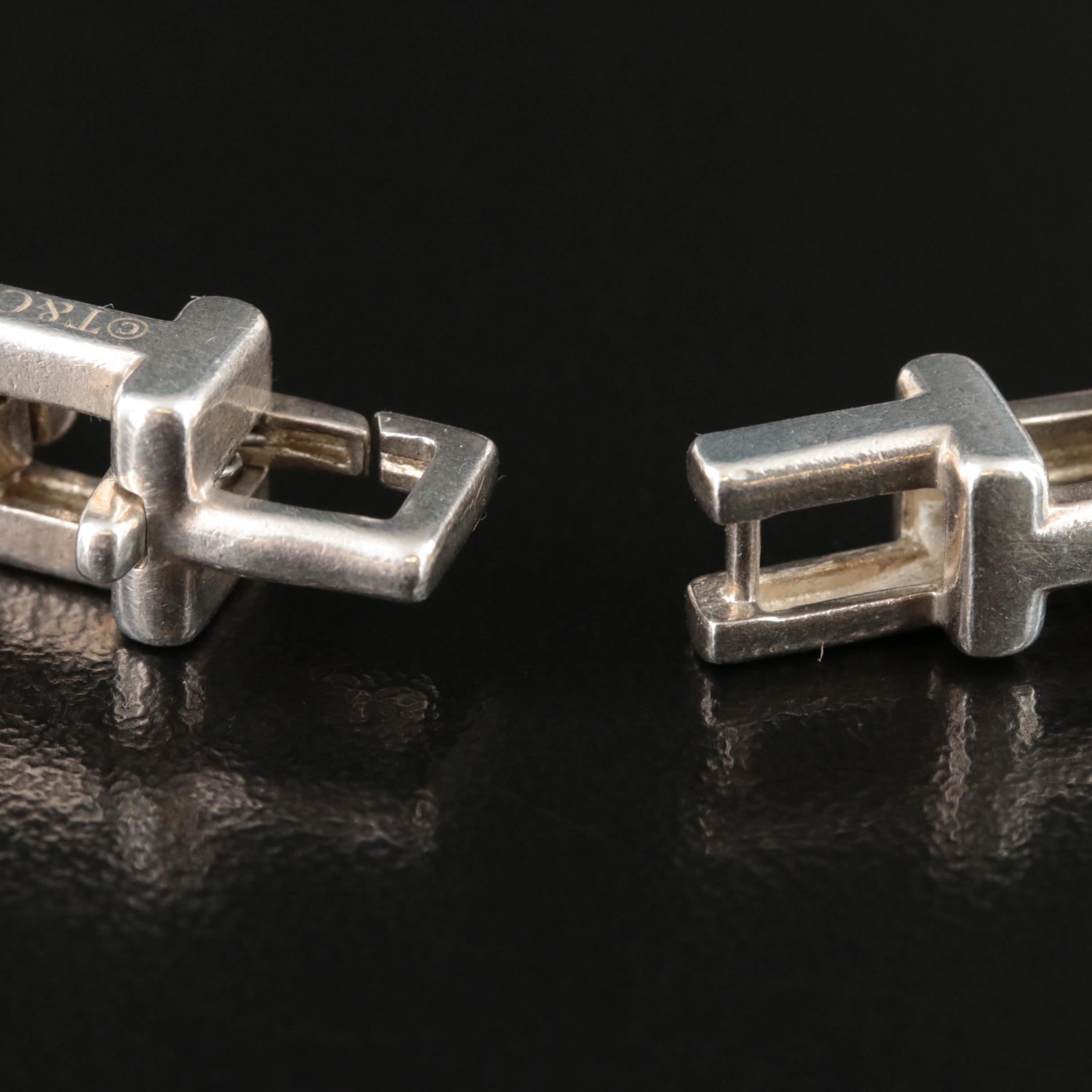 Tiffany & Co. Sterling T - Chain Bracelet