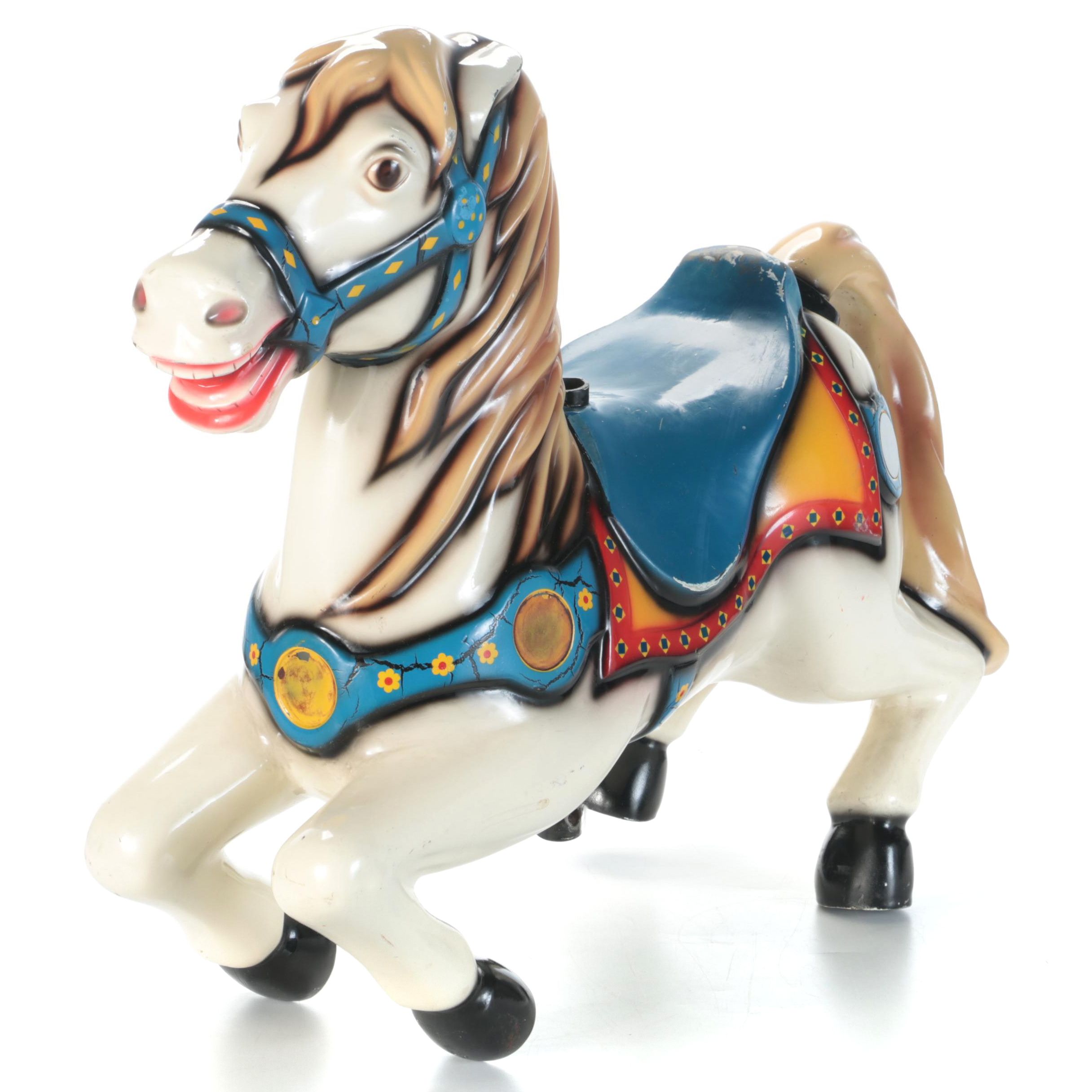 Ride-On Carousel Pony