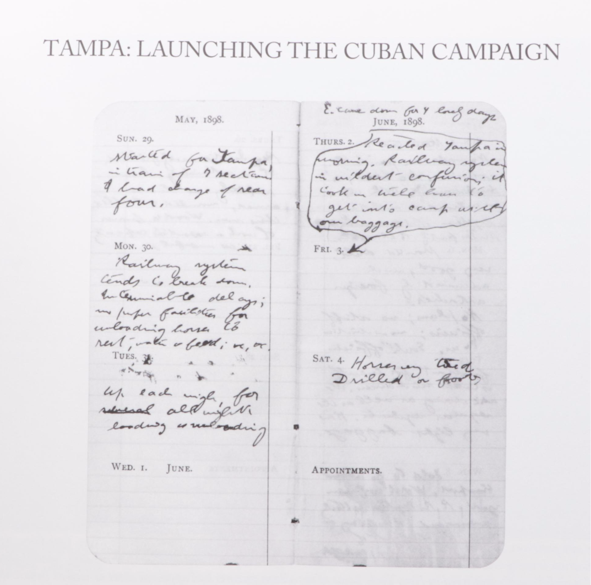 Multi-Signed Limited Edition "Theodore Roosevelt's Pocket Diary, 1898"