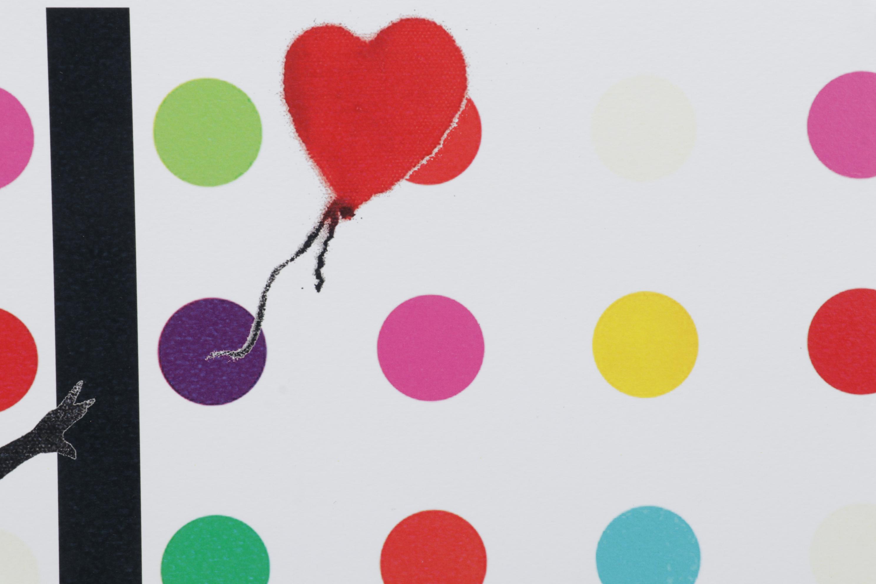 Death NYC Pop Art Graphic Print of Polka Dot Banksy, 2022