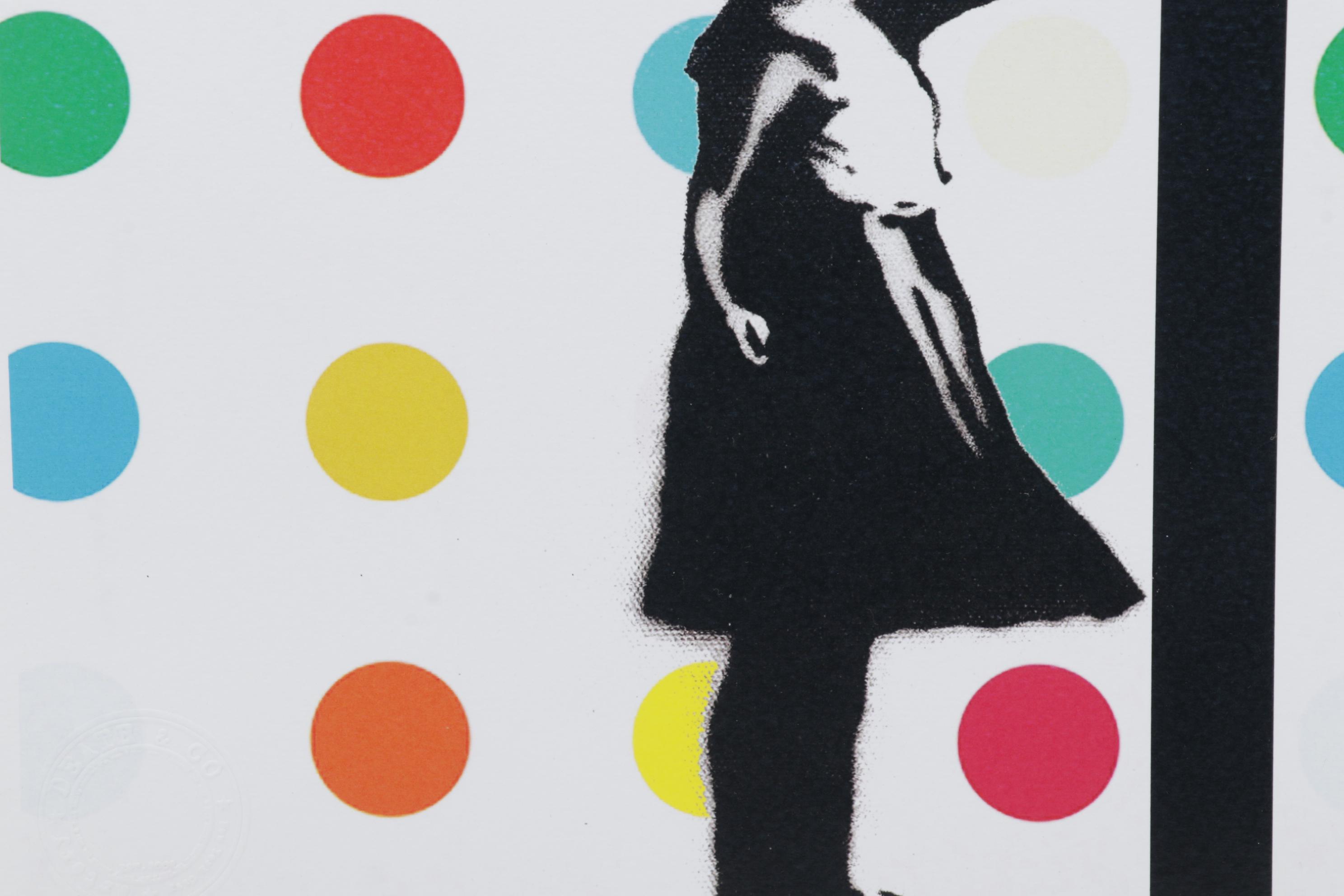 Death NYC Pop Art Graphic Print of Polka Dot Banksy, 2022