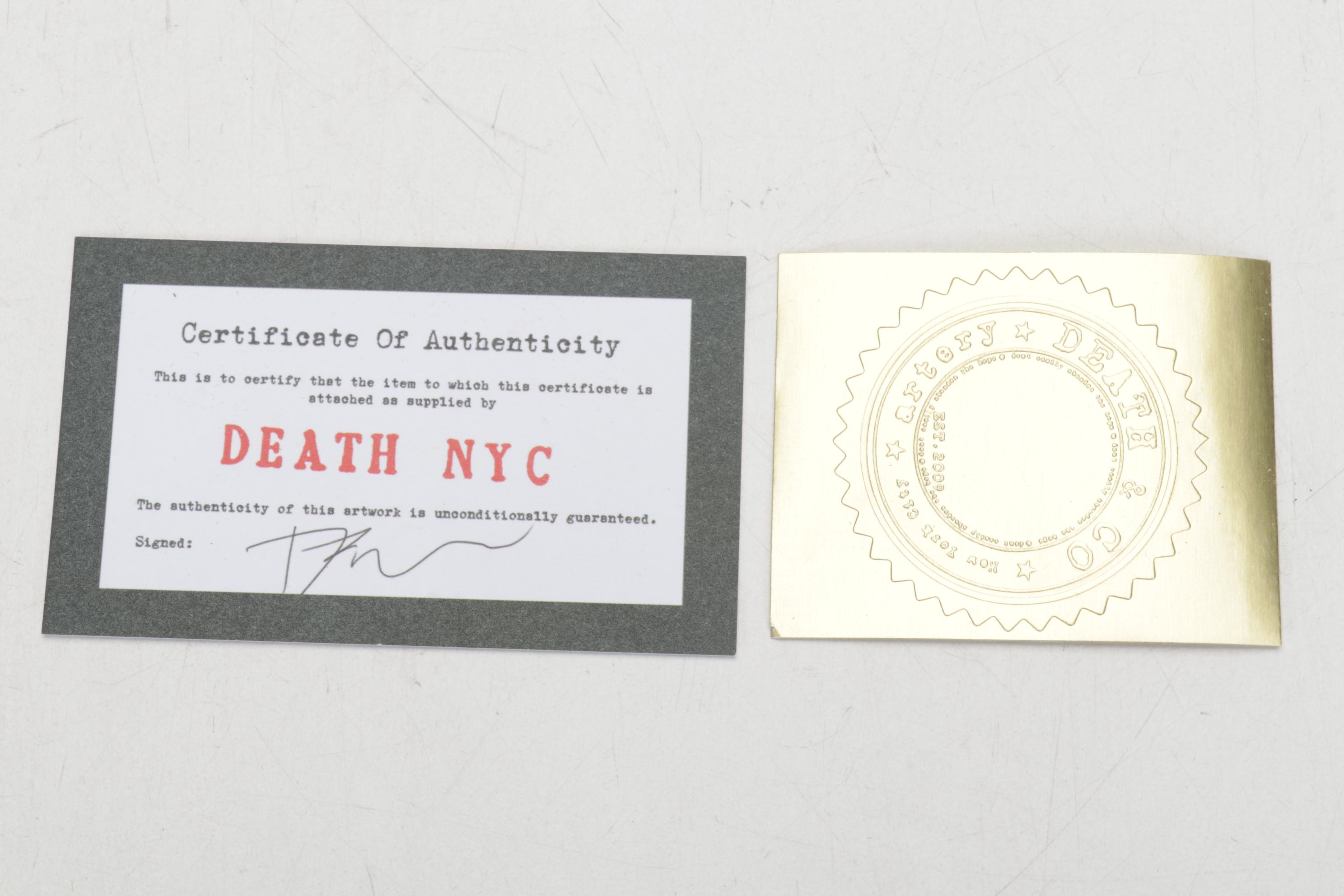 Death NYC Pop Art Graphic Print of Polka Dot Banksy, 2022