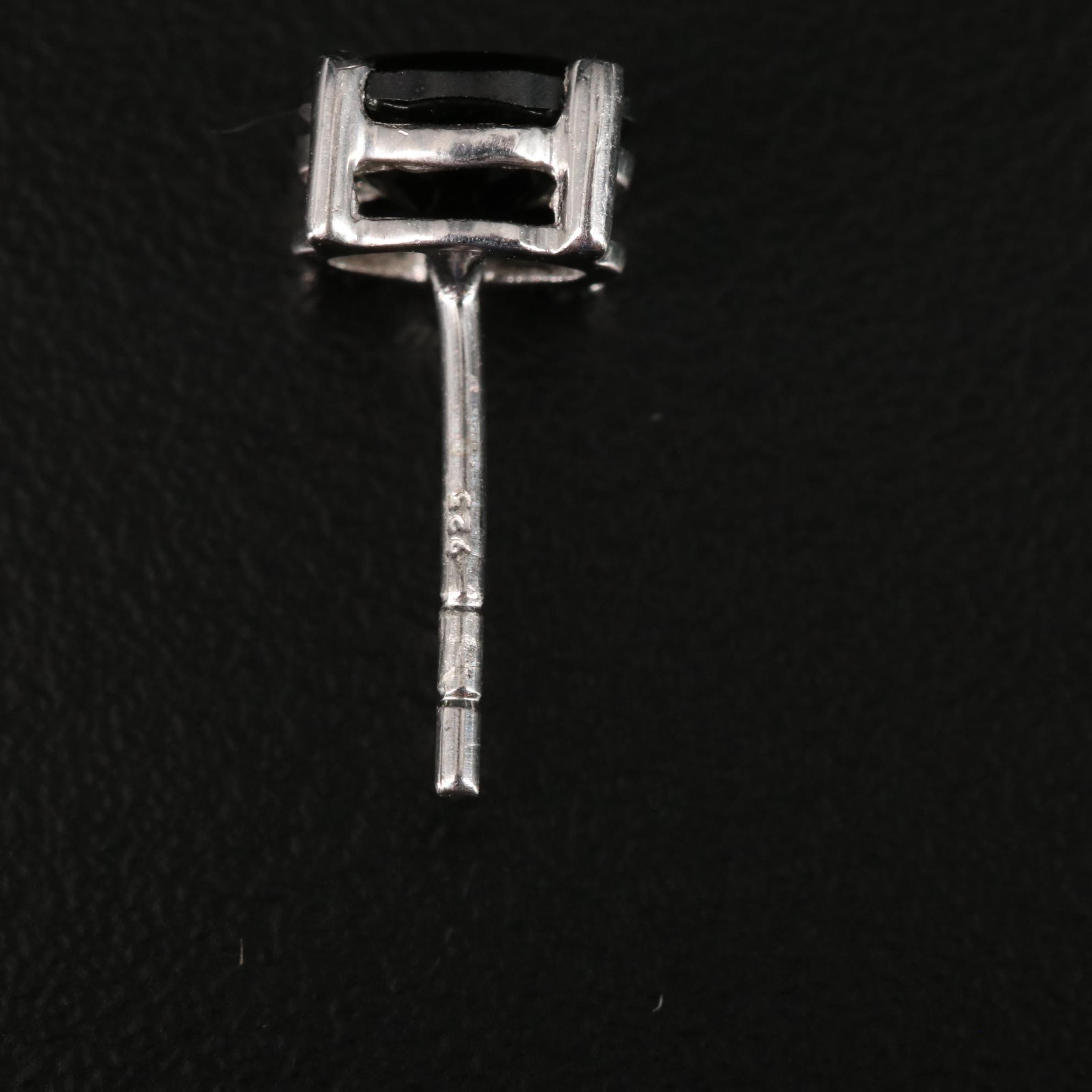 Sterling Cubic Zirconia Stud Earrings