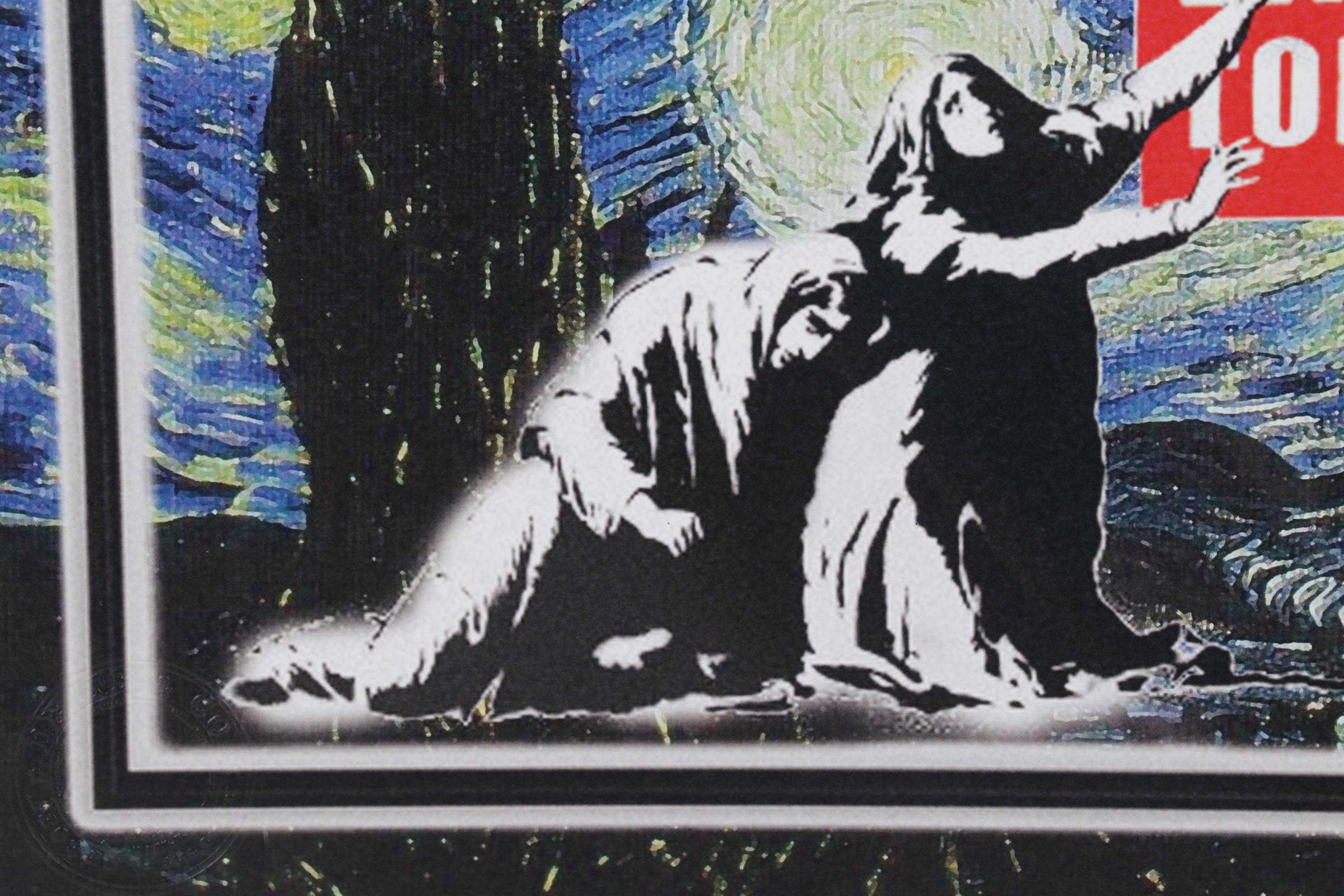 Death NYC Pop Art Graphic Print of Van Gogh "Sales Ends Today", 2022