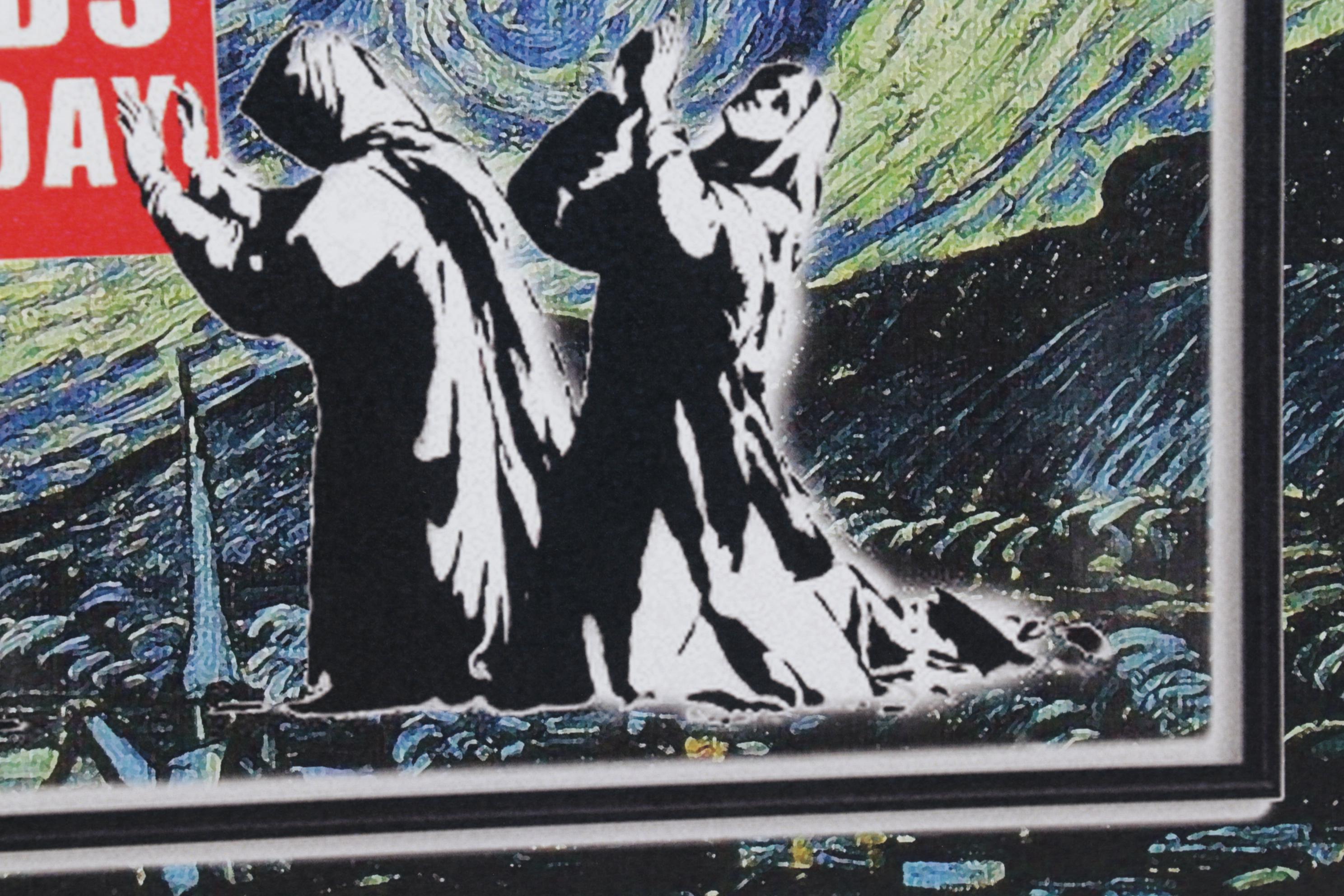 Death NYC Pop Art Graphic Print of Van Gogh "Sales Ends Today", 2022