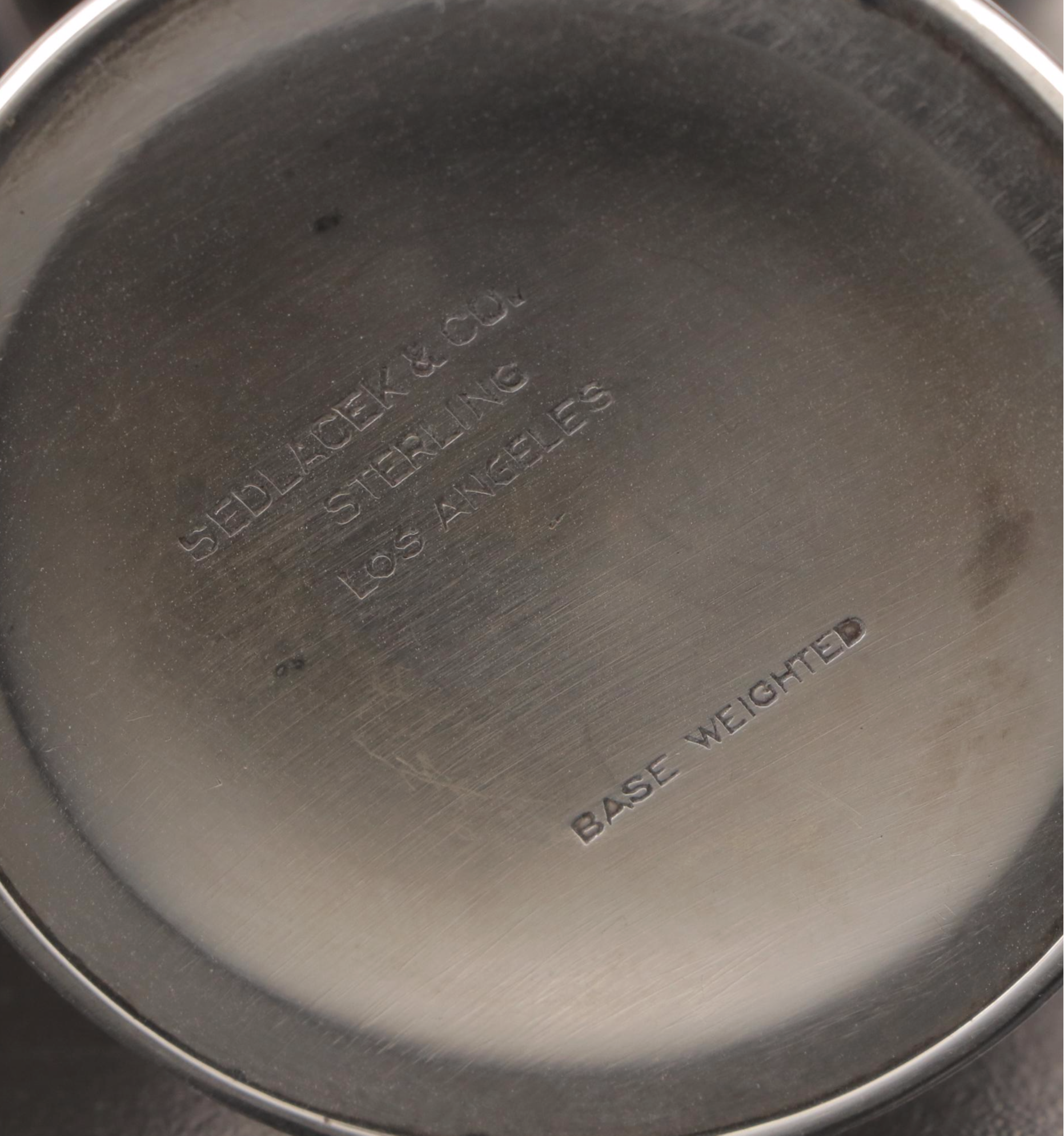 Sedlacek & Co Sterling Silver Trophy Coupe, Early 20th Century