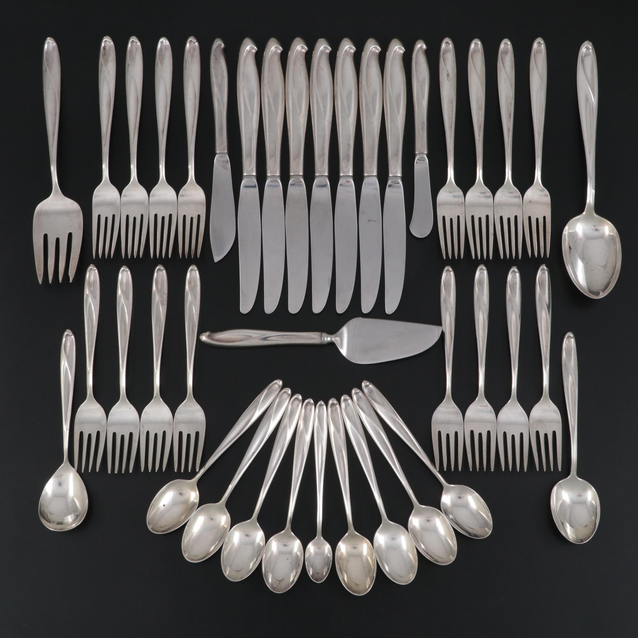 Reed & Barton "Silver Sculpture" Sterling Silver Flatware