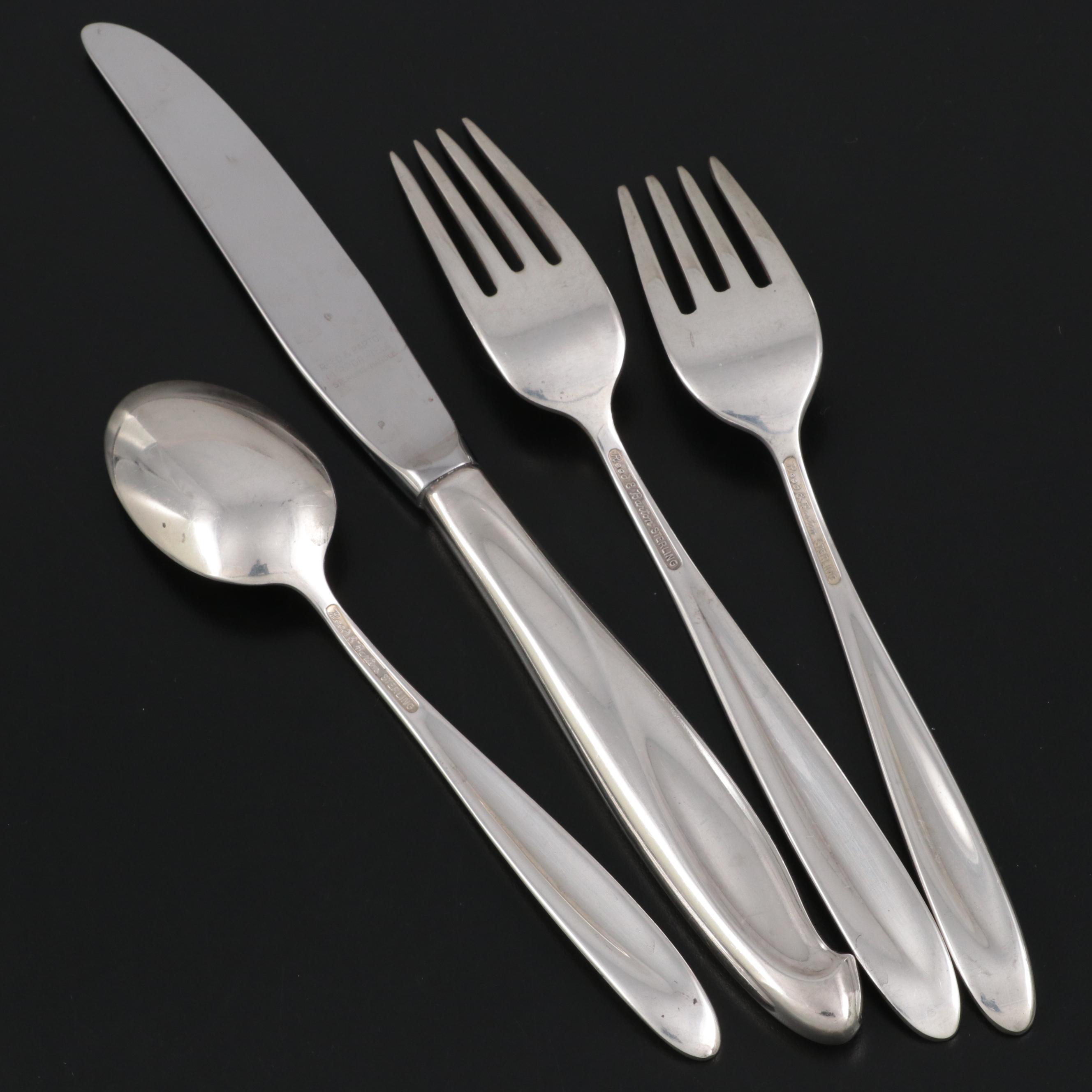 Reed & Barton "Silver Sculpture" Sterling Silver Flatware