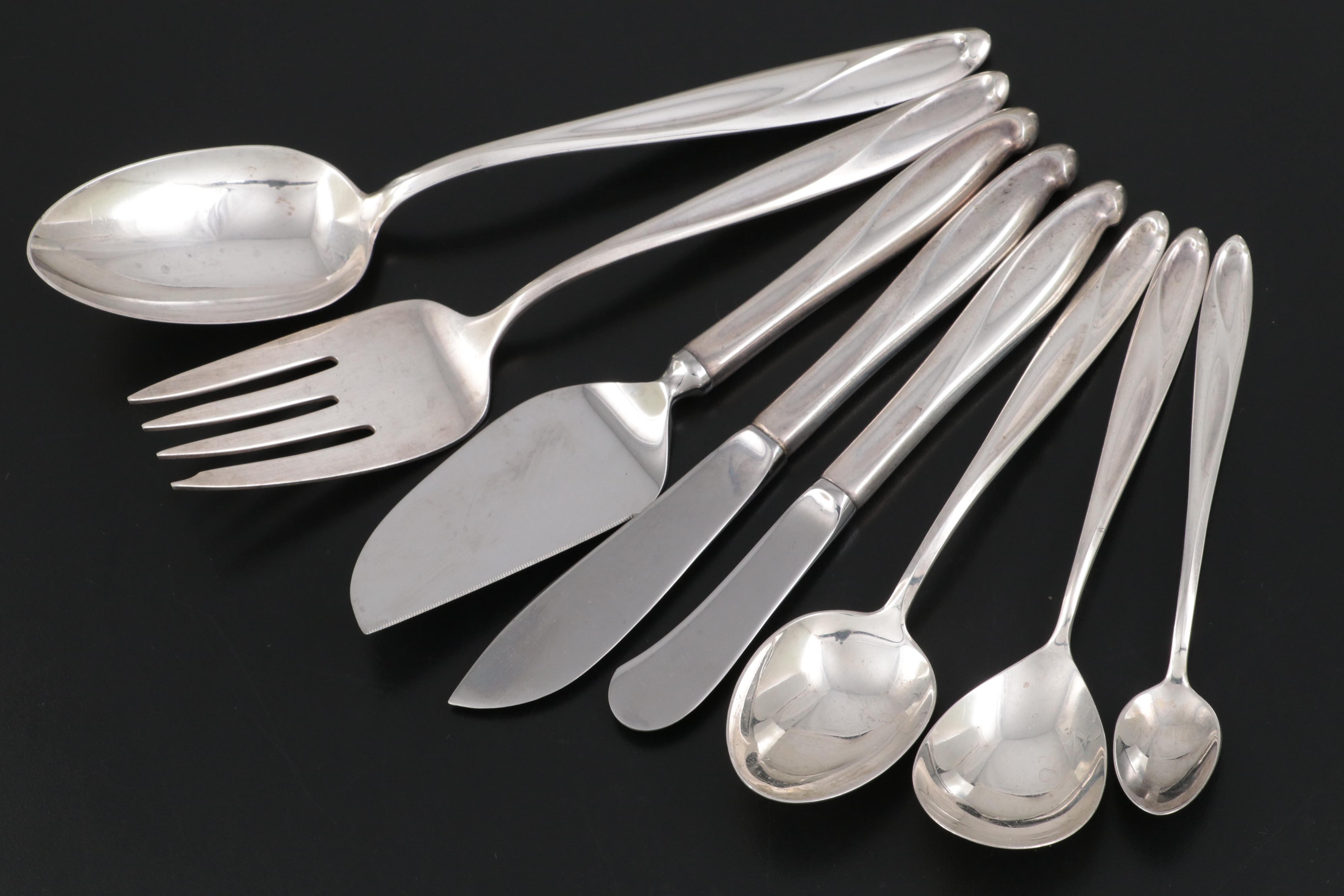 Reed & Barton "Silver Sculpture" Sterling Silver Flatware