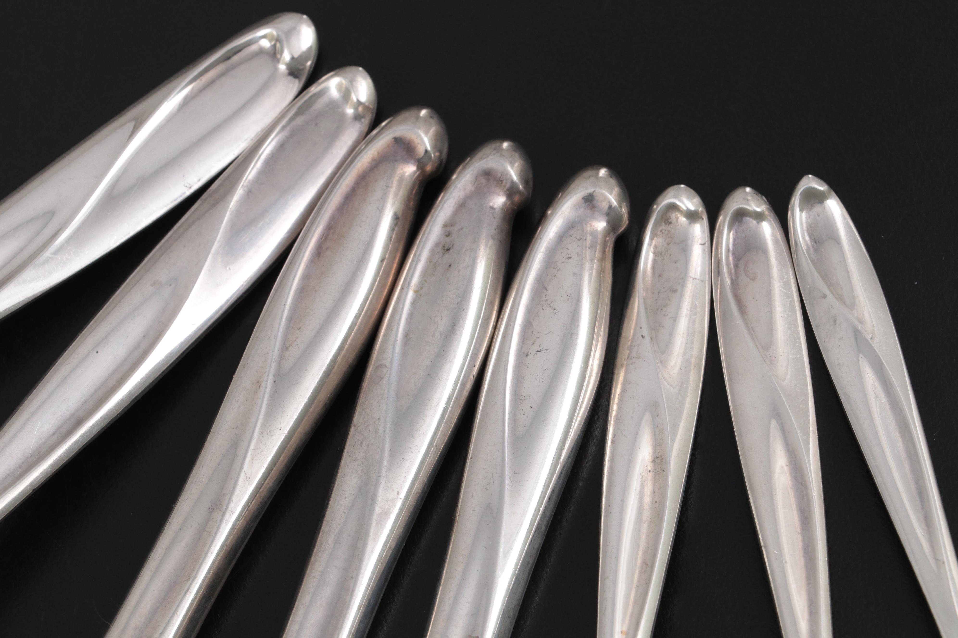 Reed & Barton "Silver Sculpture" Sterling Silver Flatware