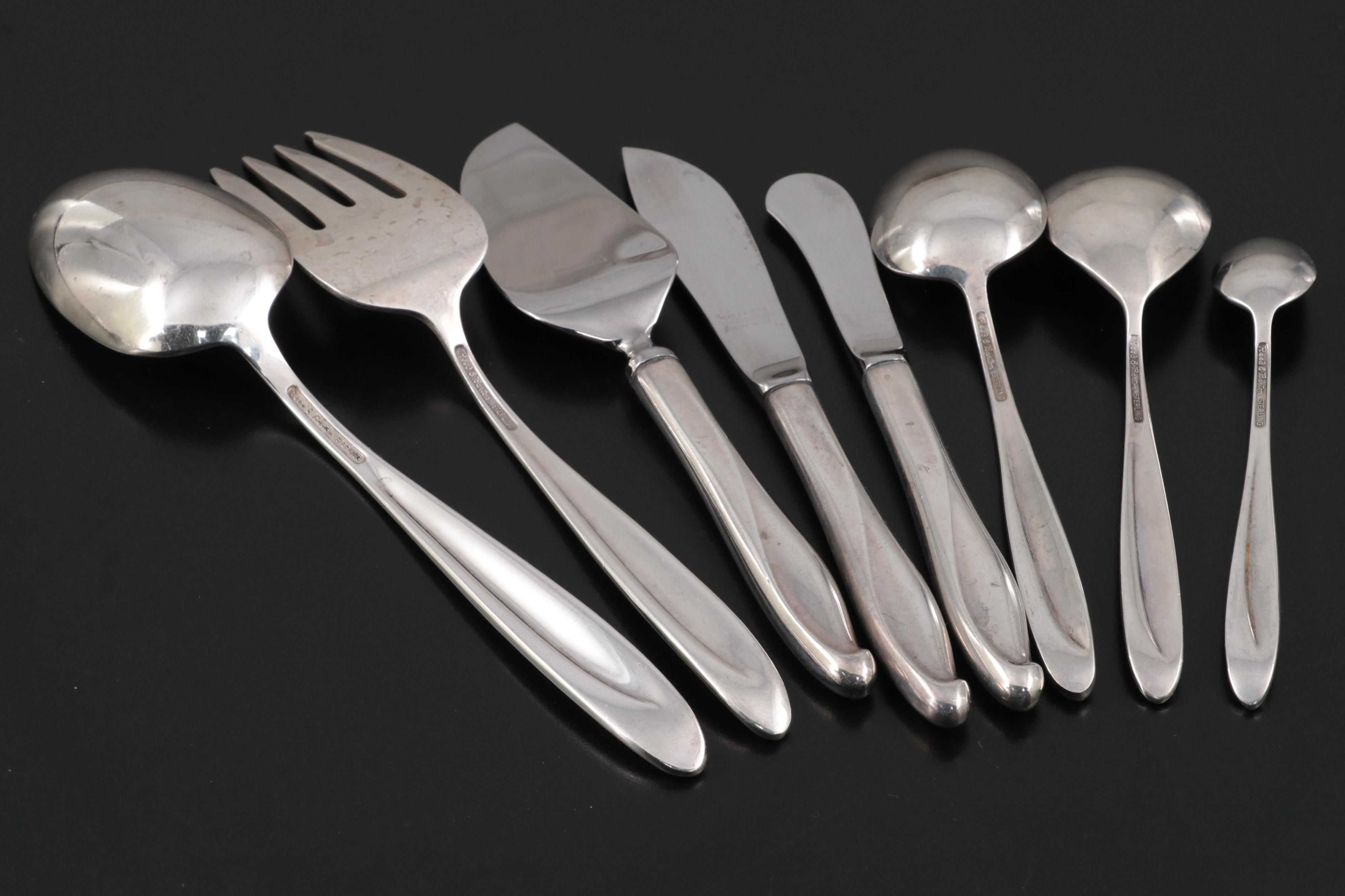 Reed & Barton "Silver Sculpture" Sterling Silver Flatware