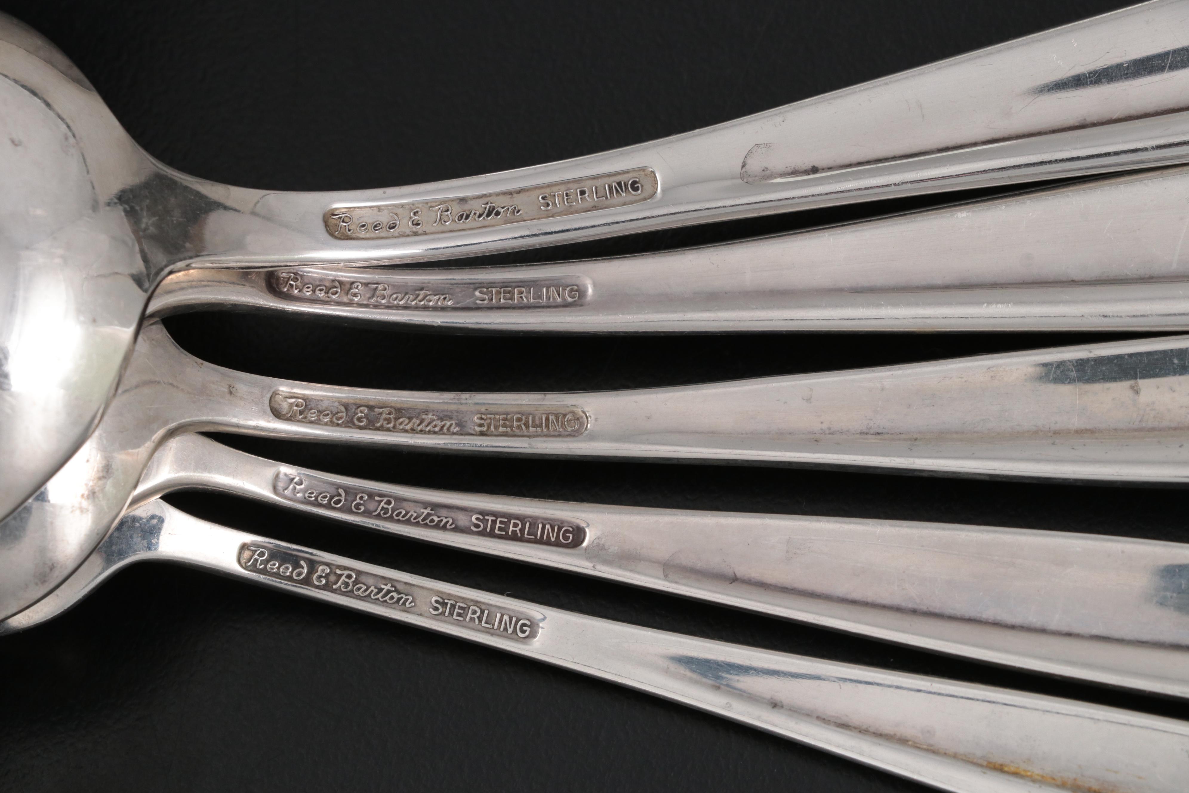 Reed & Barton "Silver Sculpture" Sterling Silver Flatware