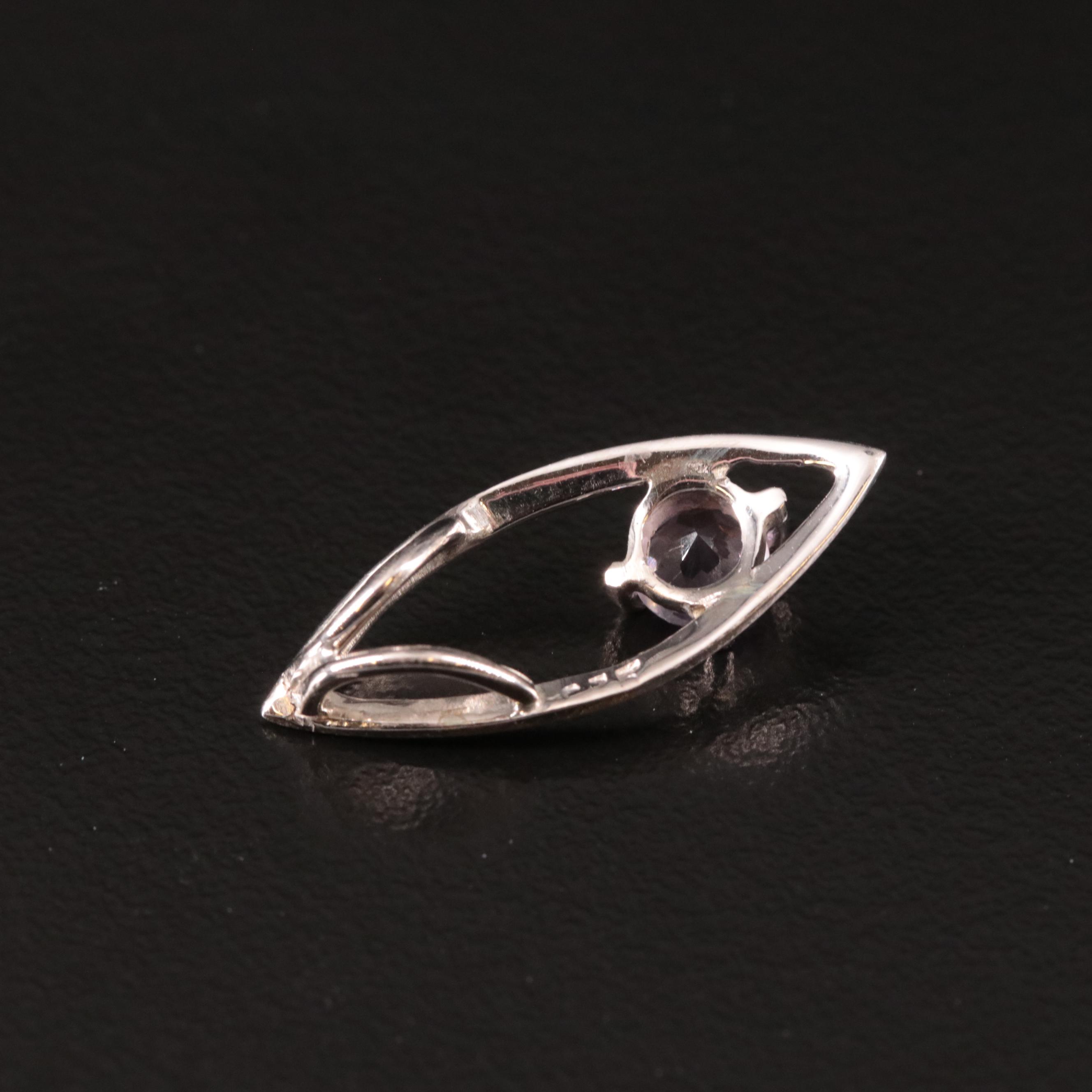 Sterling Amethyst Pendant