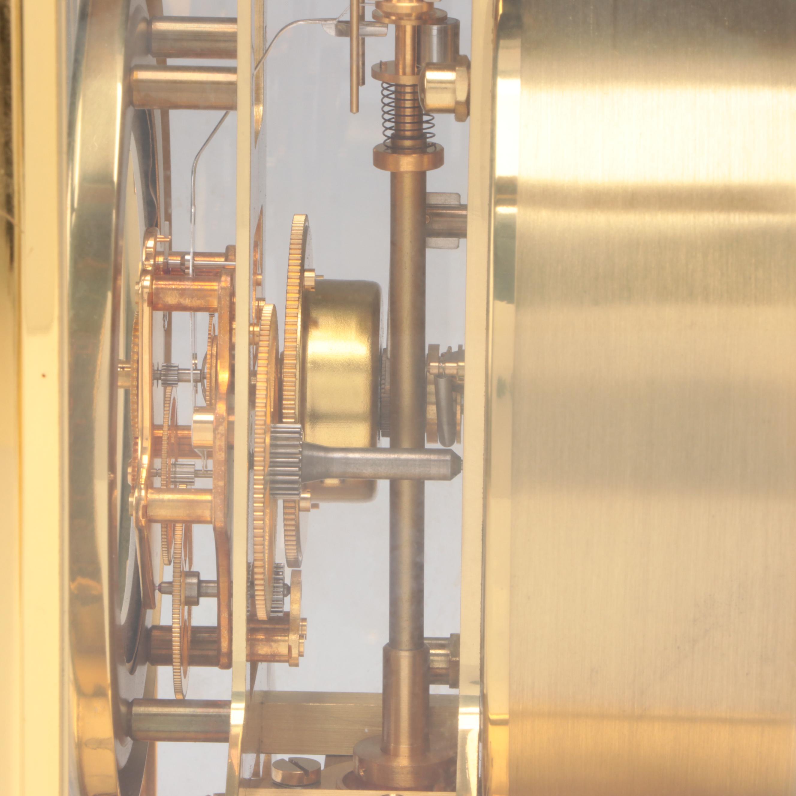 Jaeger-LeCoultre "Atmos" Perpetual Motion Brass Mantel Clock