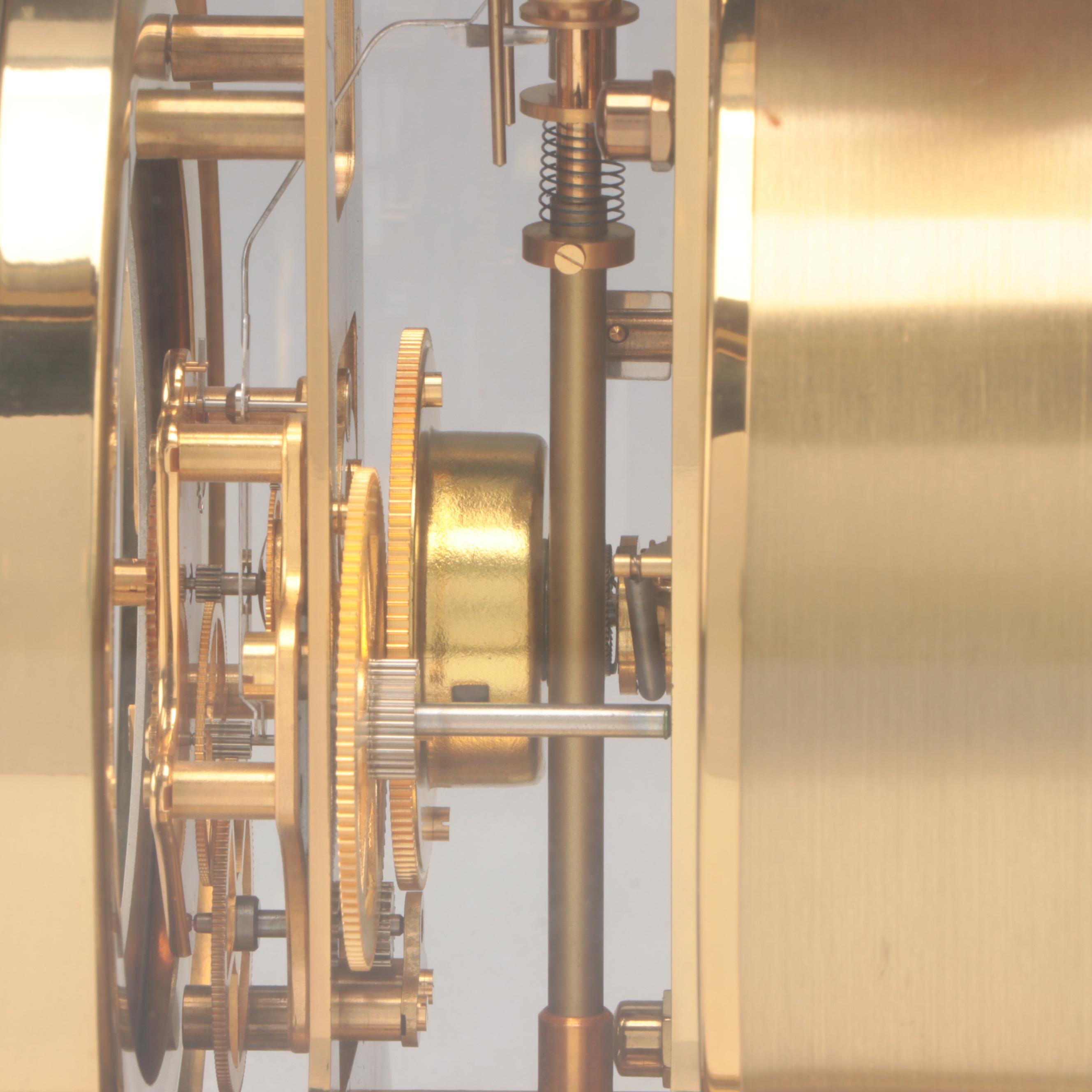 Jaeger-LeCoultre "Atmos" Perpetual Motion Brass Mantel Clock