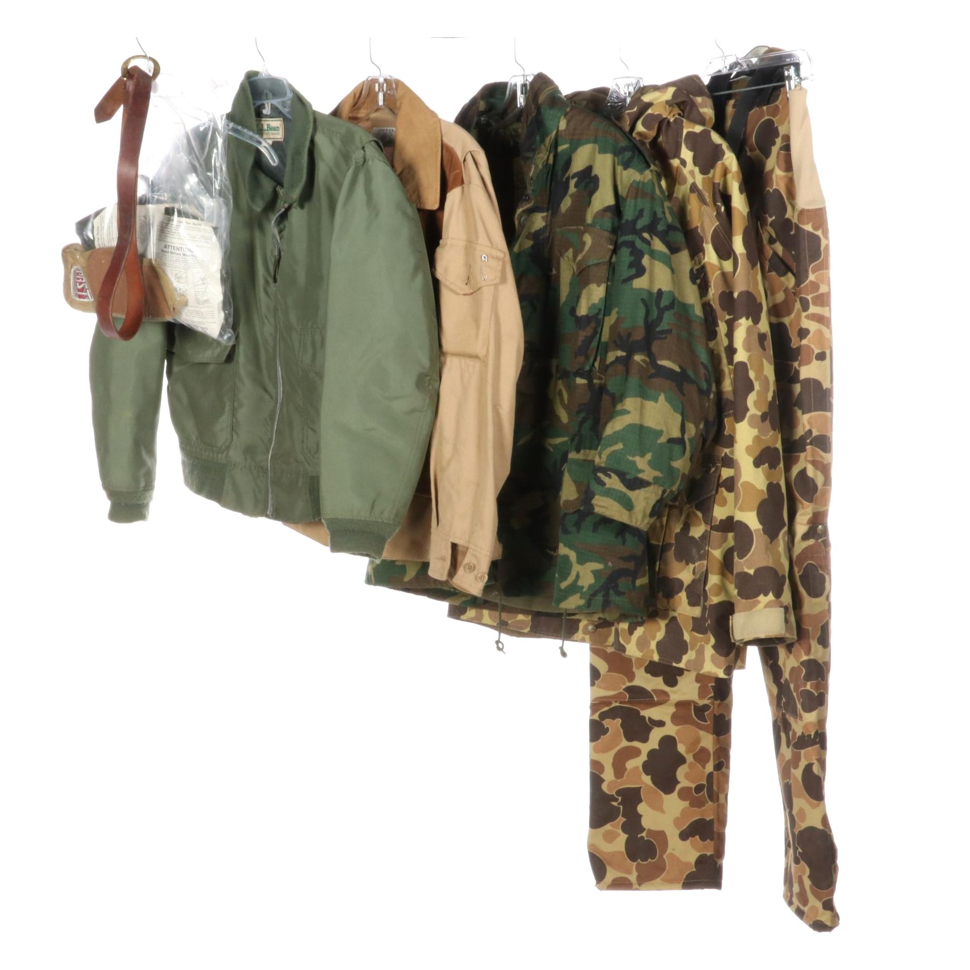 Men's U.S. Army M-65 Field Jacket with LL Bean and Orvis Outerwear, and More
