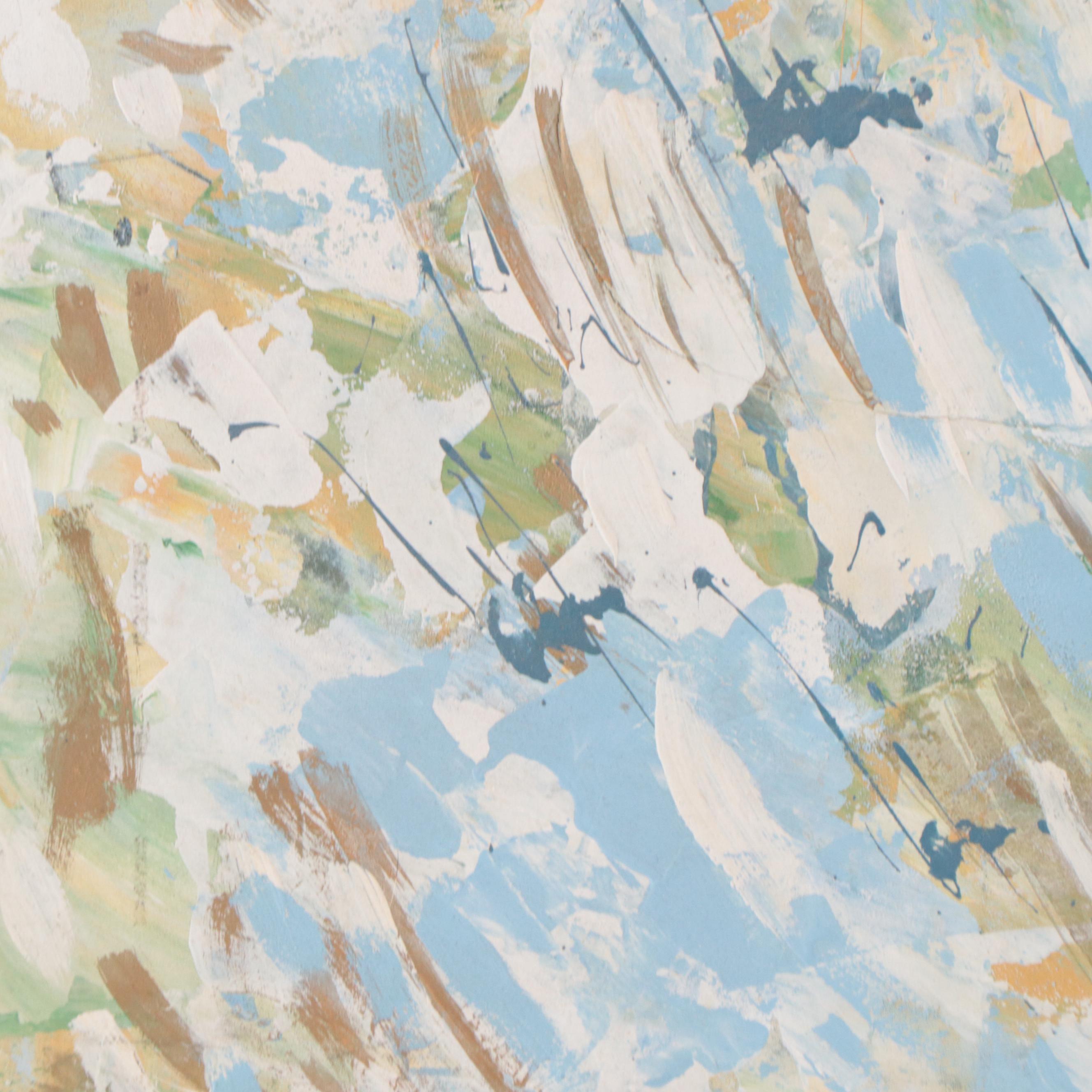 Vint Blackburn Acrylic Painting "Spring of Falling Water #2," Circa 2000