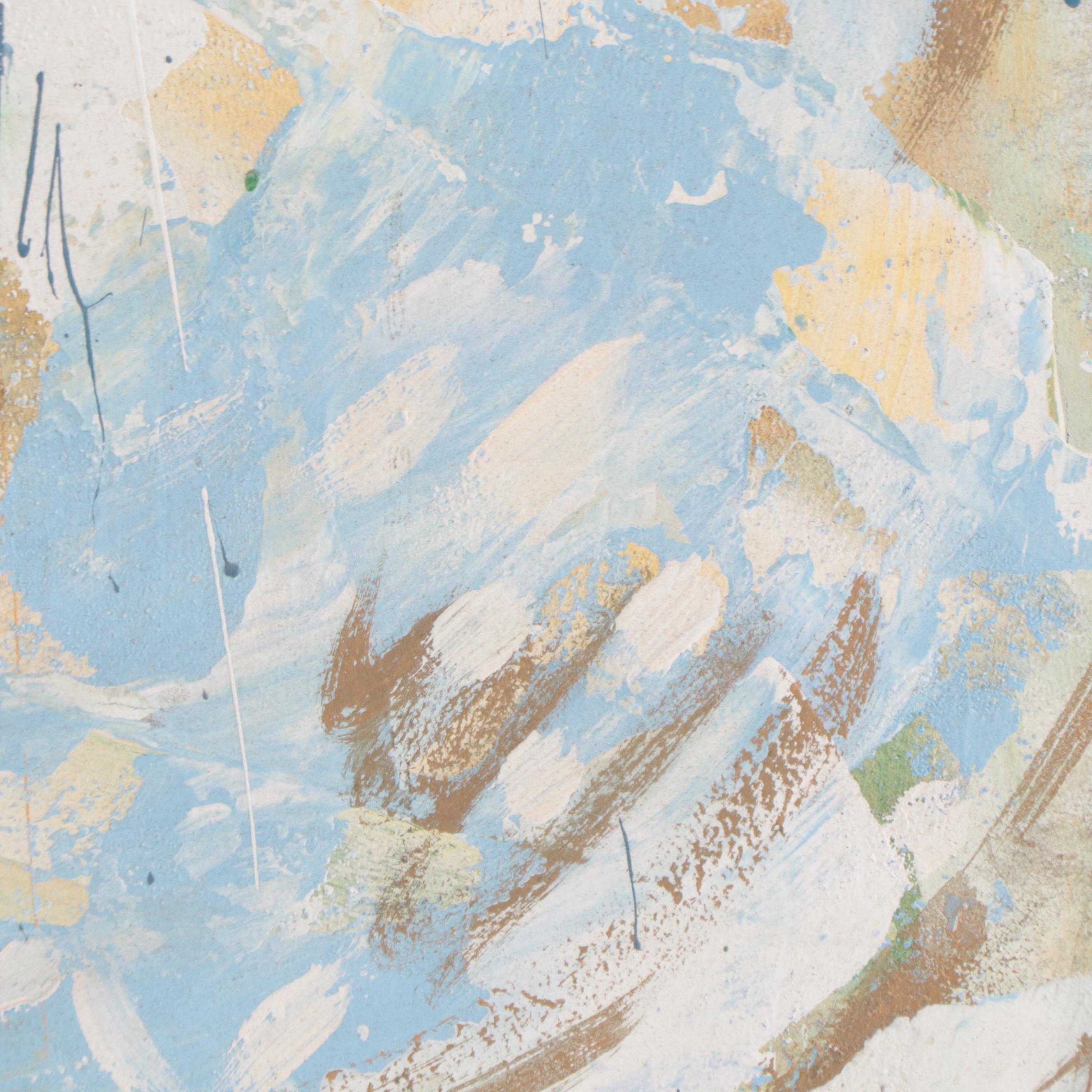 Vint Blackburn Acrylic Painting "Spring of Falling Water #2," Circa 2000