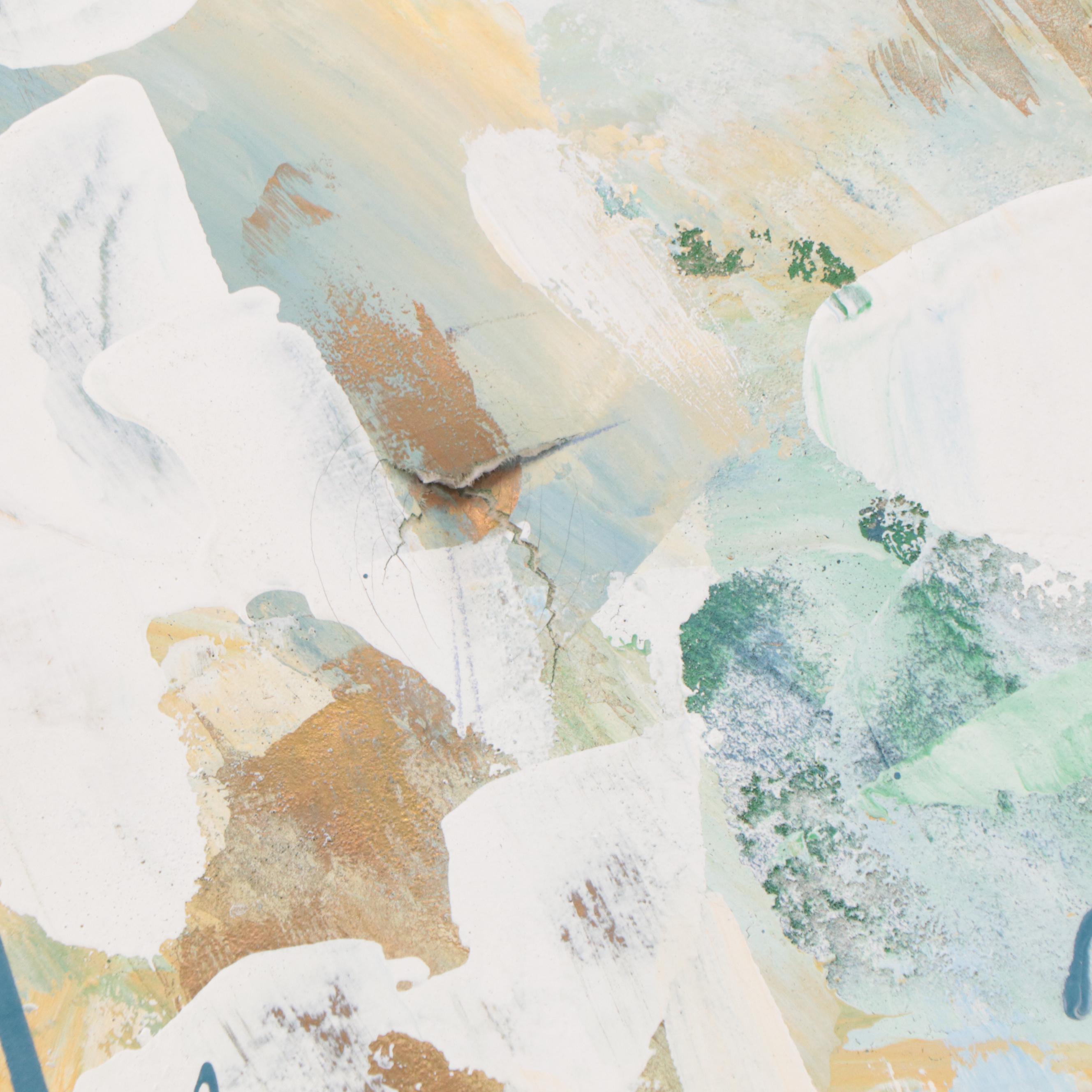 Vint Blackburn Acrylic Painting "Spring of Falling Water #2," Circa 2000