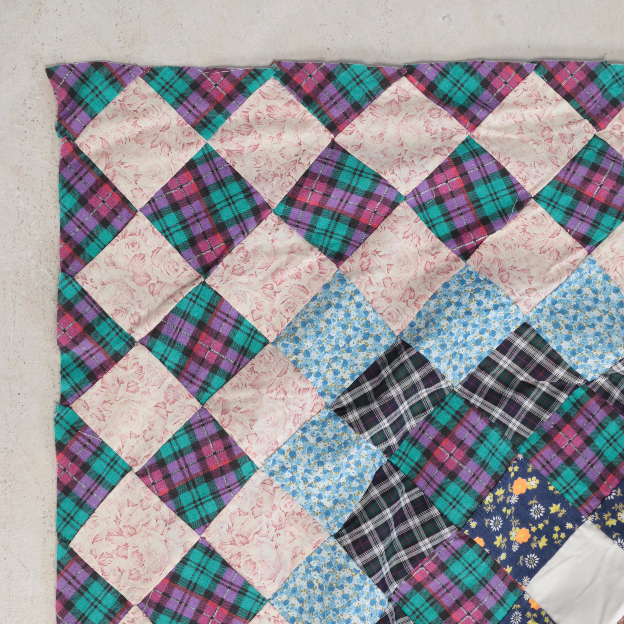 Handmade "Dresden Plate", "9-Patch" and More Quilt Toppers