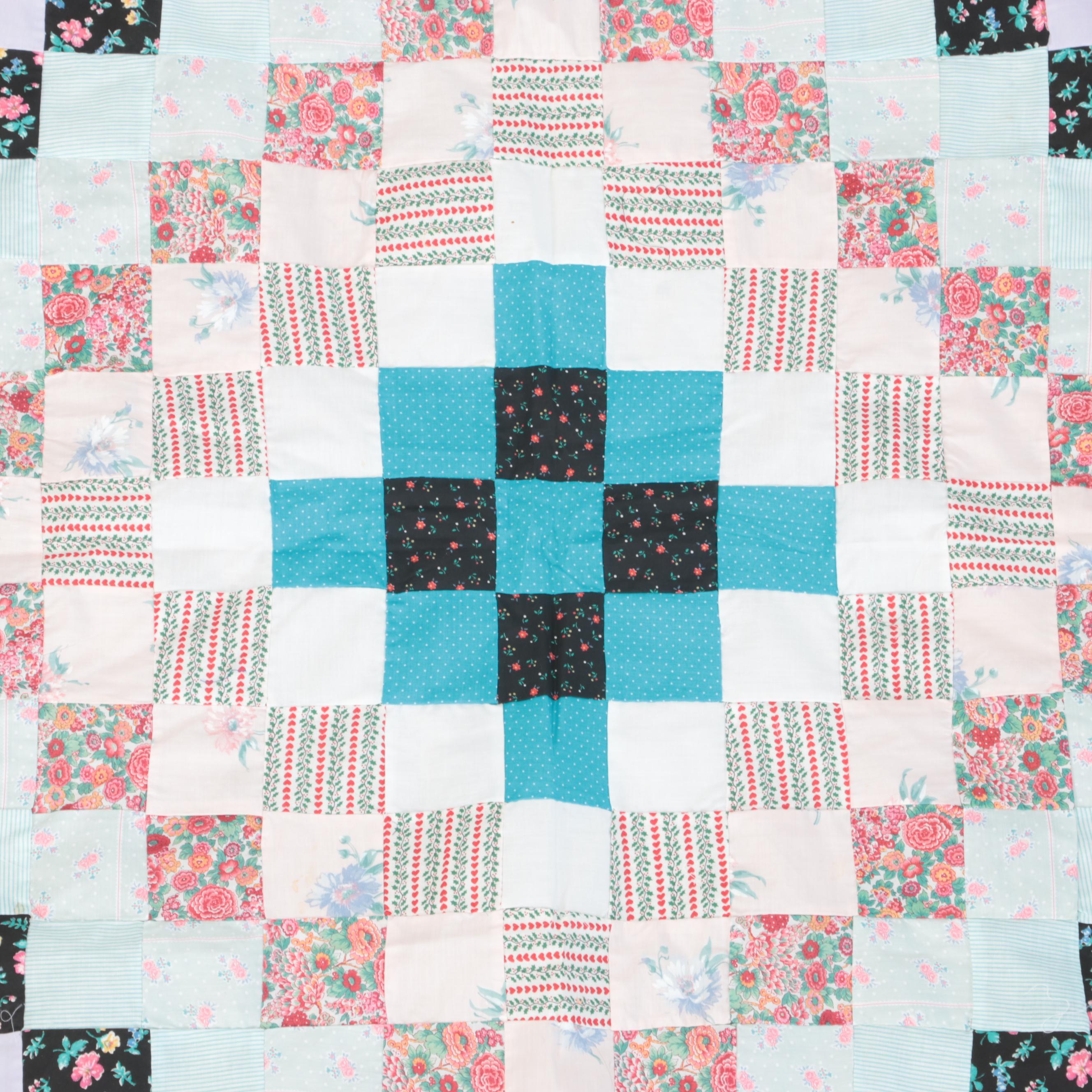 Handmade "Dresden Plate", "9-Patch" and More Quilt Toppers