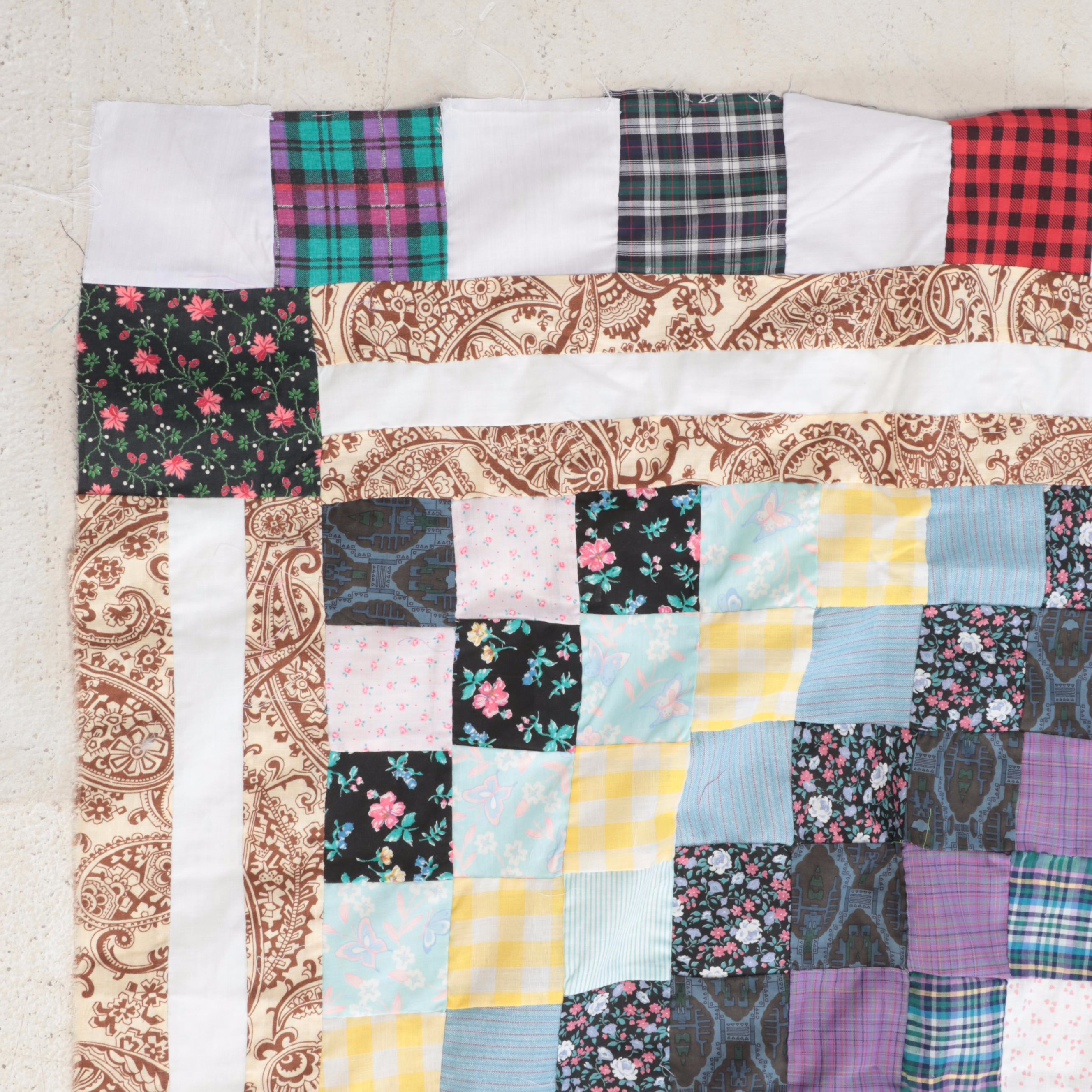 Handmade "Dresden Plate", "9-Patch" and More Quilt Toppers