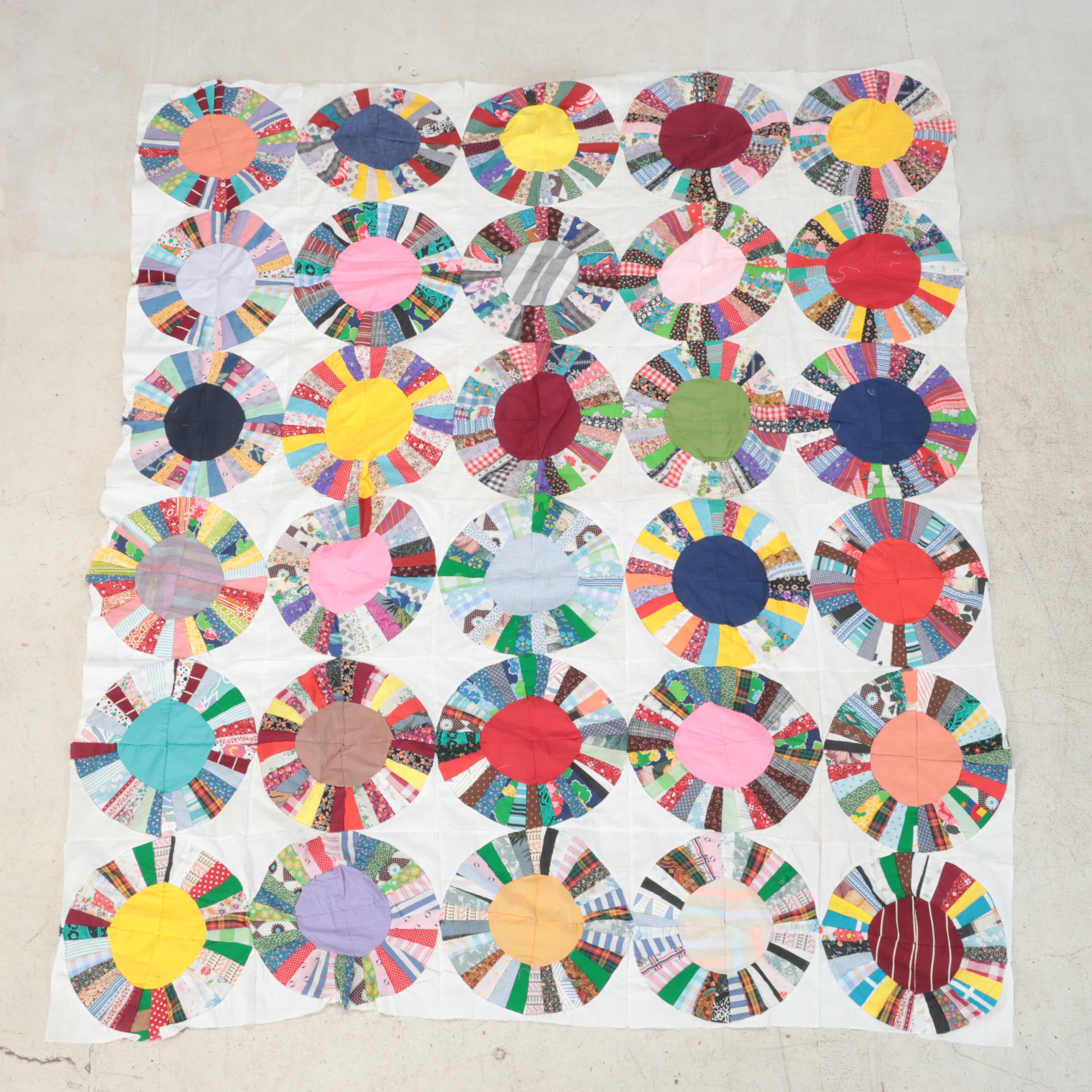 Handmade "Dresden Plate", "9-Patch" and More Quilt Toppers