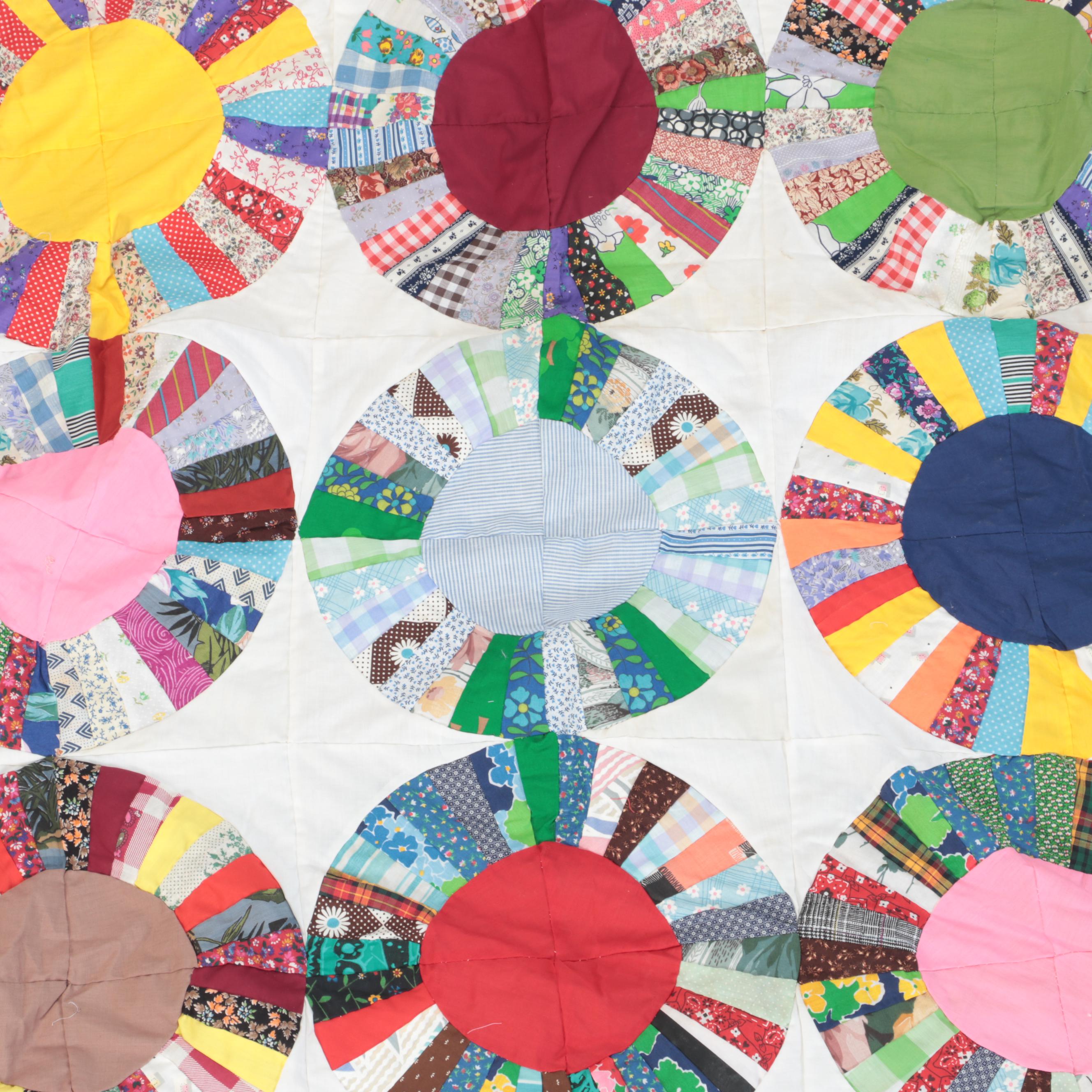 Handmade "Dresden Plate", "9-Patch" and More Quilt Toppers