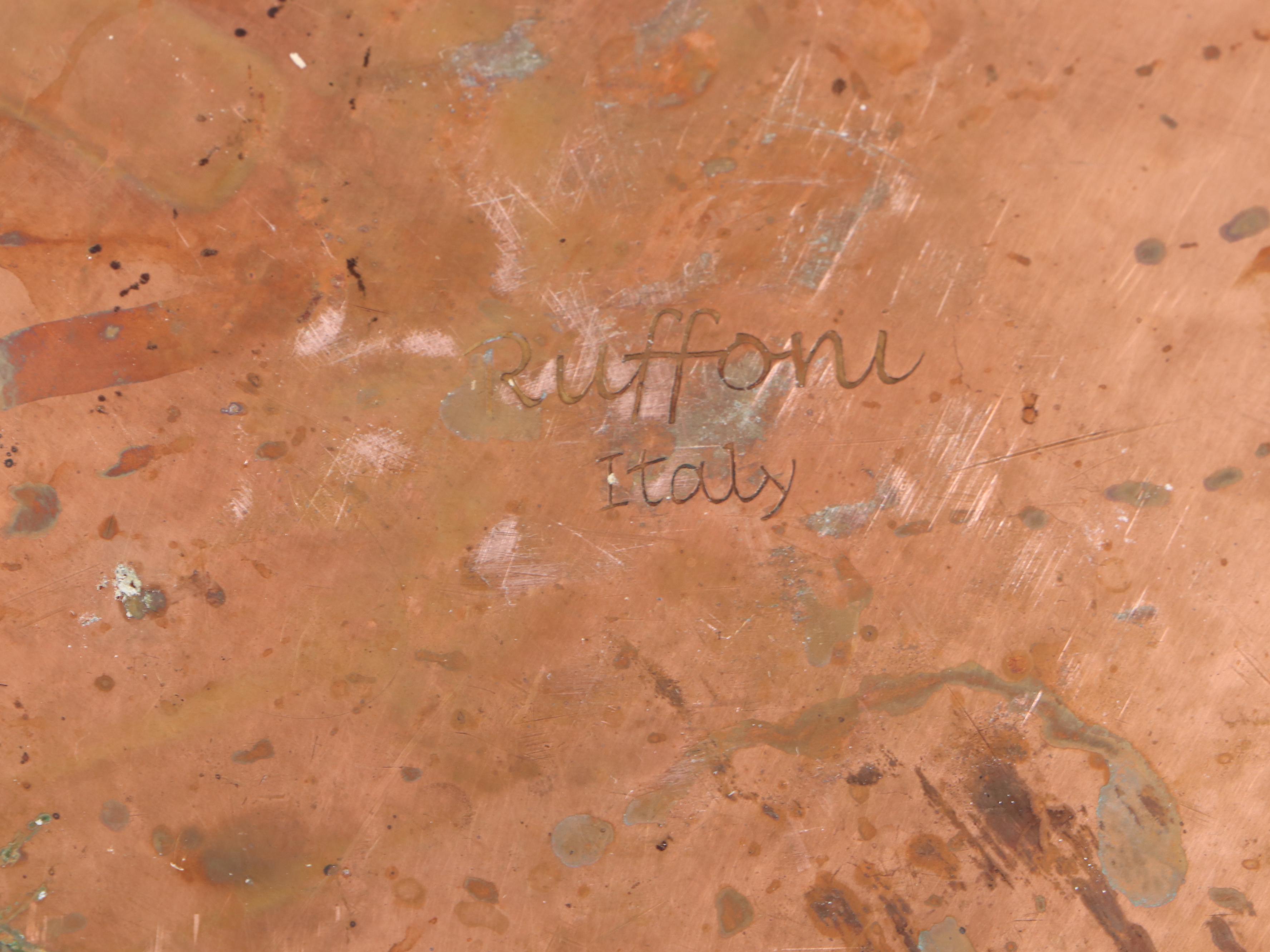 Ruffoni Italian Hammered Copper Pot with Copper Clad Pan Collection