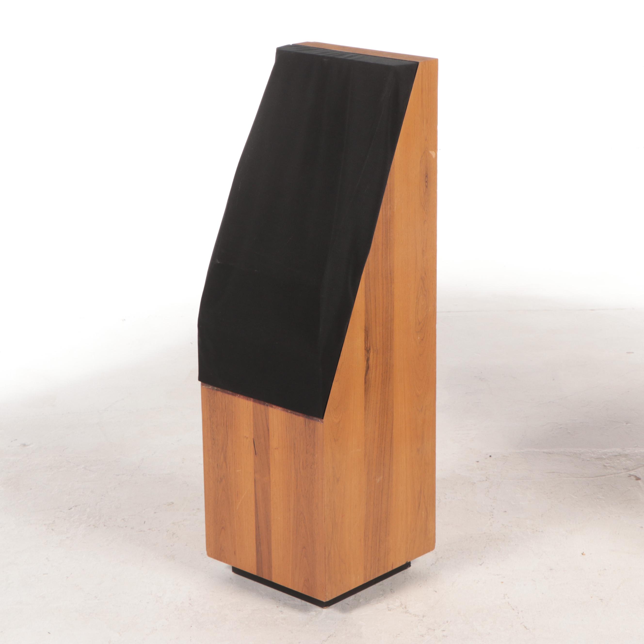 Thiel Audio 03a Floor Standing Loudspeakers In Brazilian Rosewood Veneer, 1980s