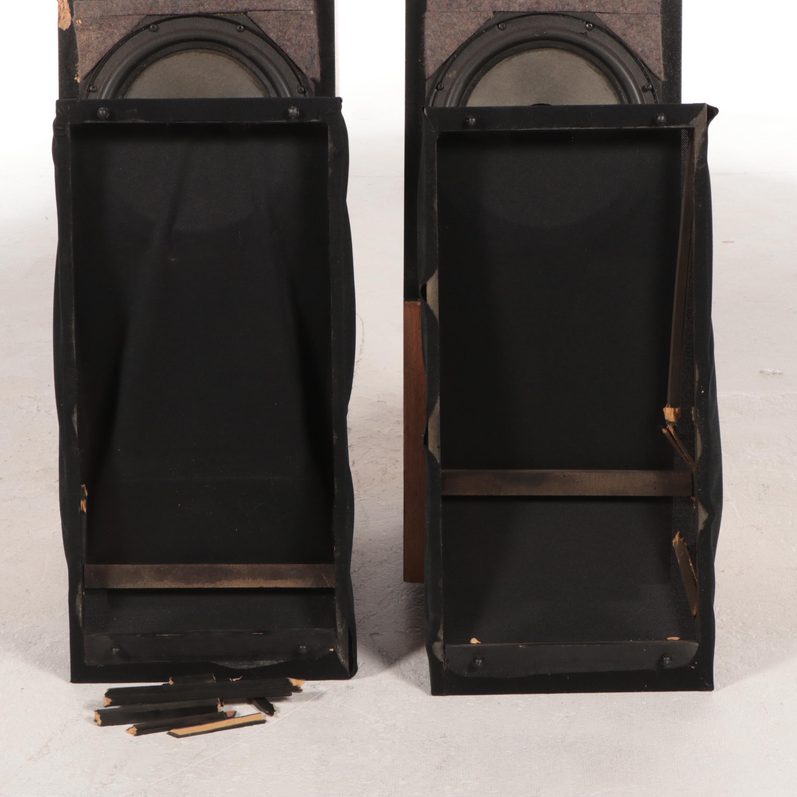 Thiel Audio 03a Floor Standing Loudspeakers In Brazilian Rosewood Veneer, 1980s