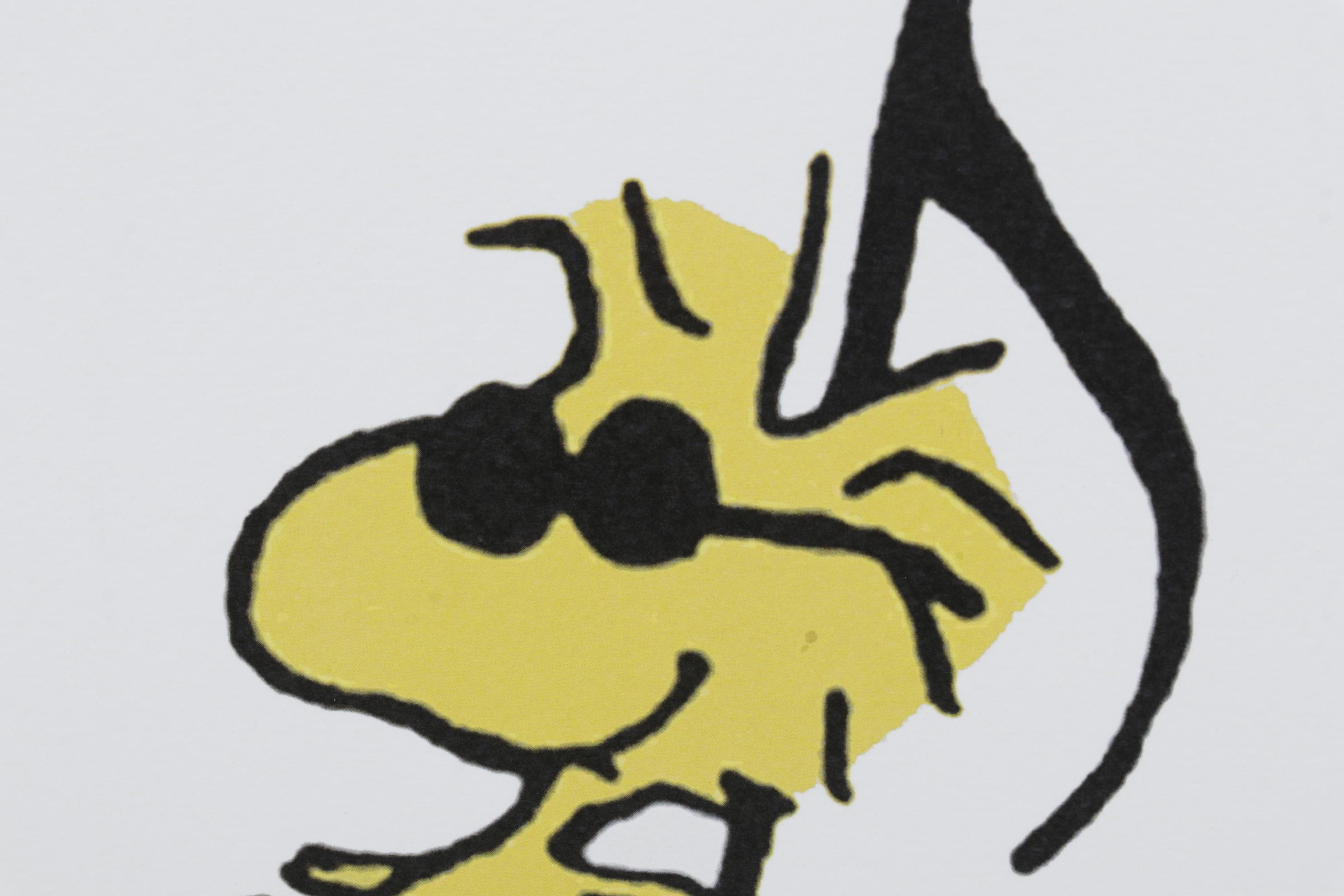 Death NYC Pop Art Graphic Print of Snoopy and Woodstock, 2020