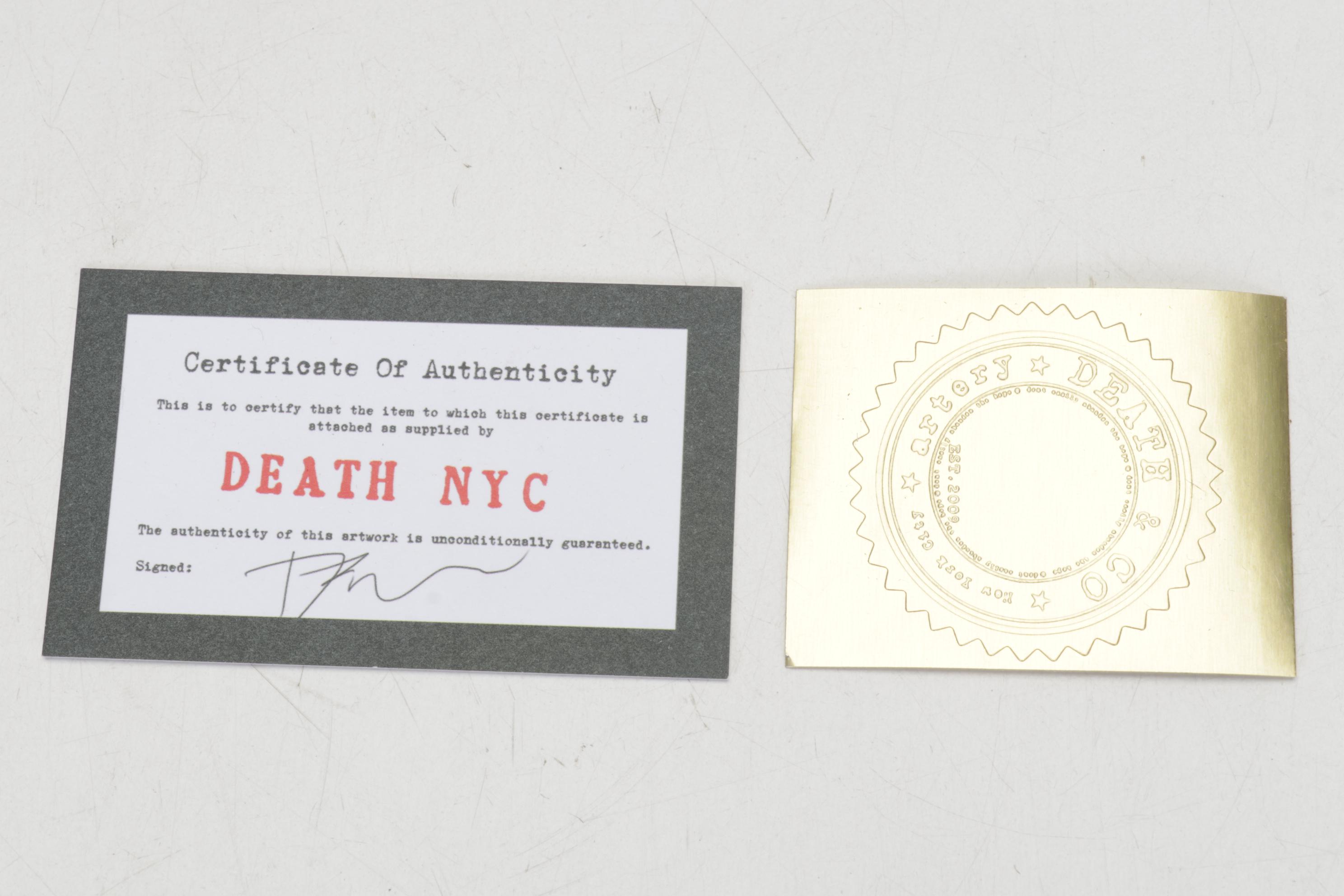 Death NYC Pop Art Graphic Print of Snoopy and Woodstock, 2020