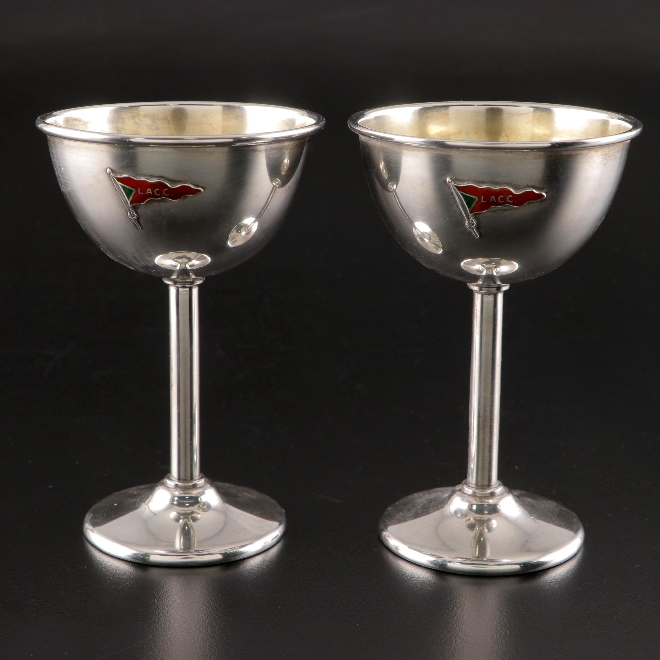 Sedlacek & Co Sterling Silver Trophy Coupe, Early 20th Century