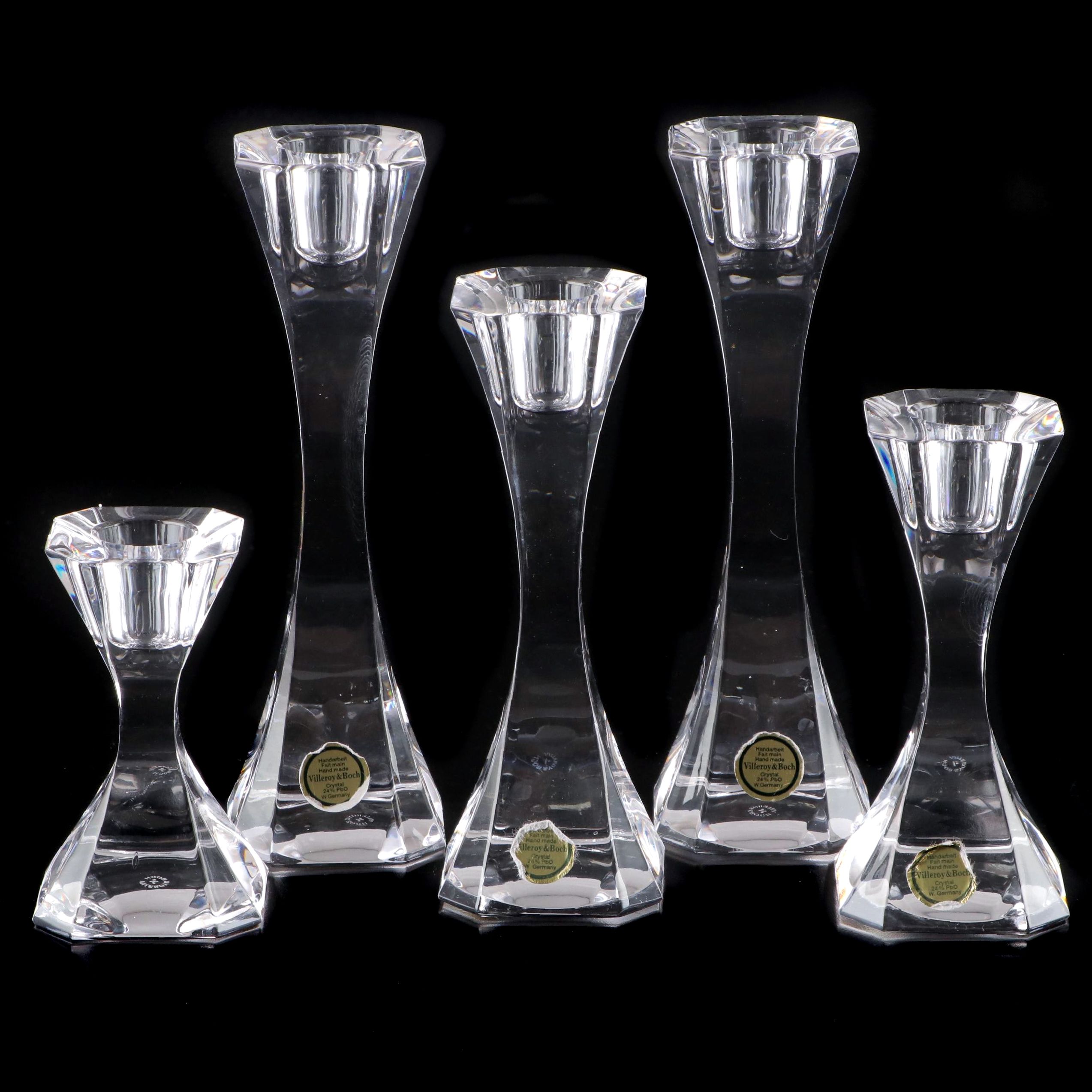 Villeroy & Boch "Crystal Cocktail Club" Candlesticks EBTH