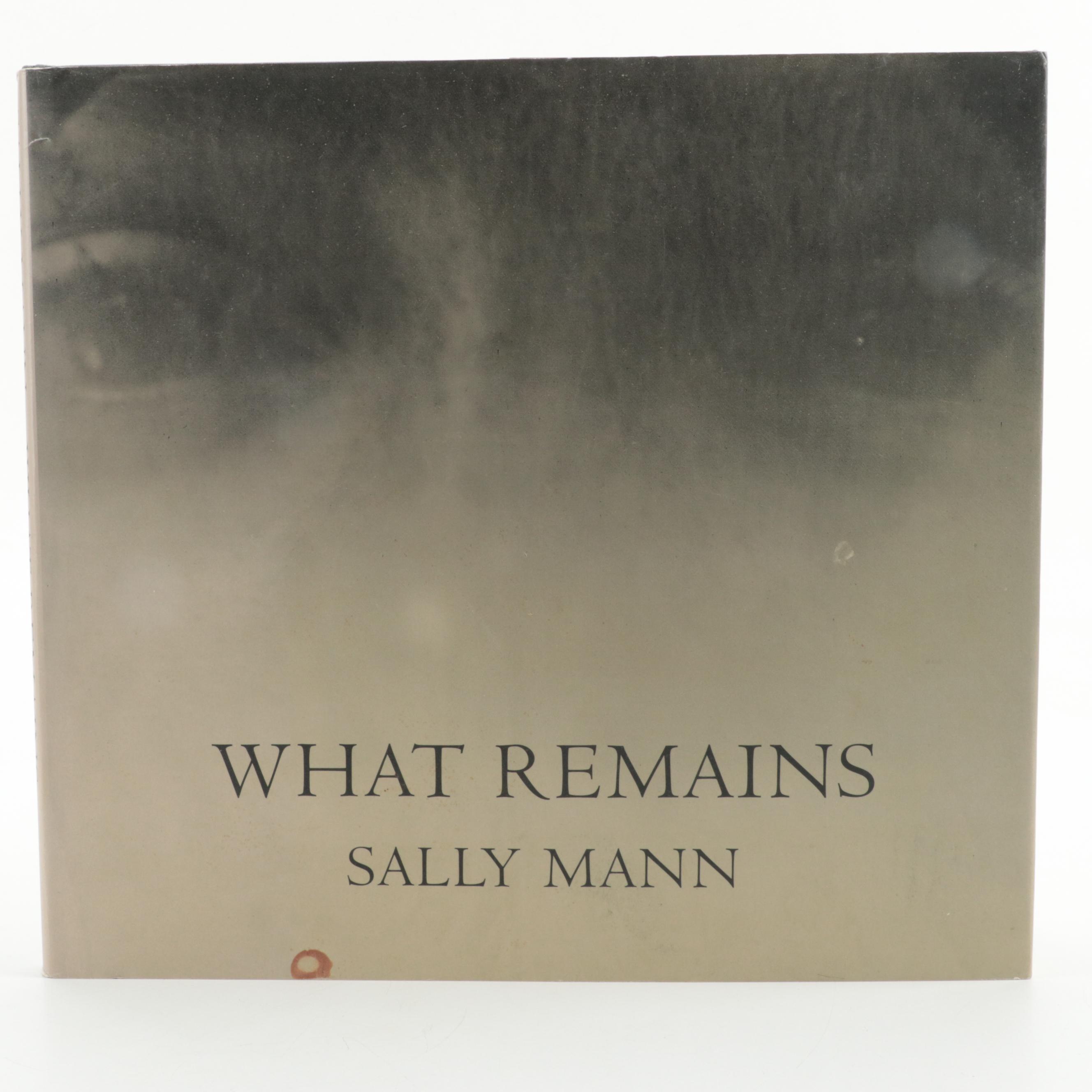 First Edition "What Remains" and More Photography Books by Sally Mann
