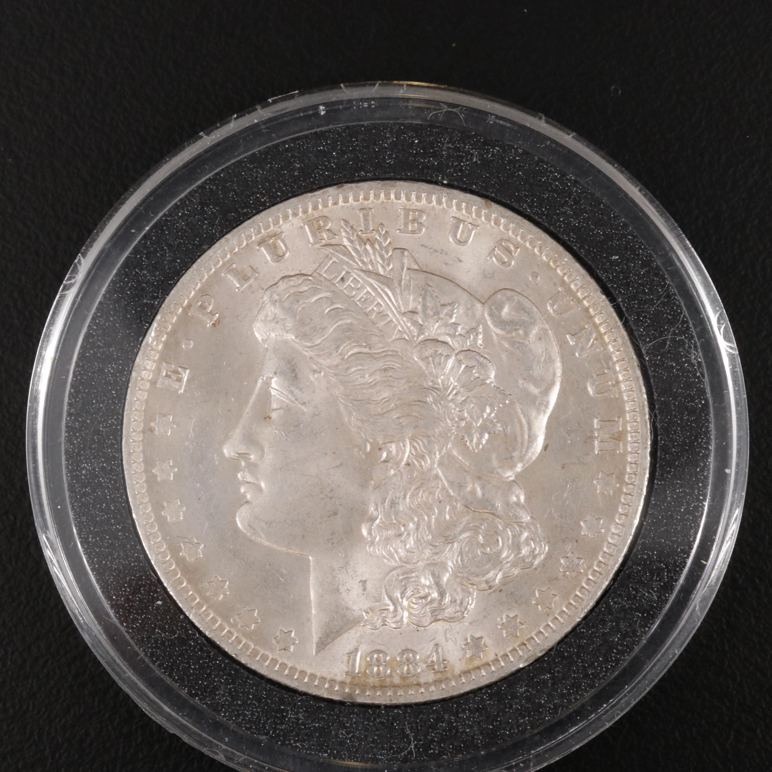 1884-O Morgan Silver Dollar