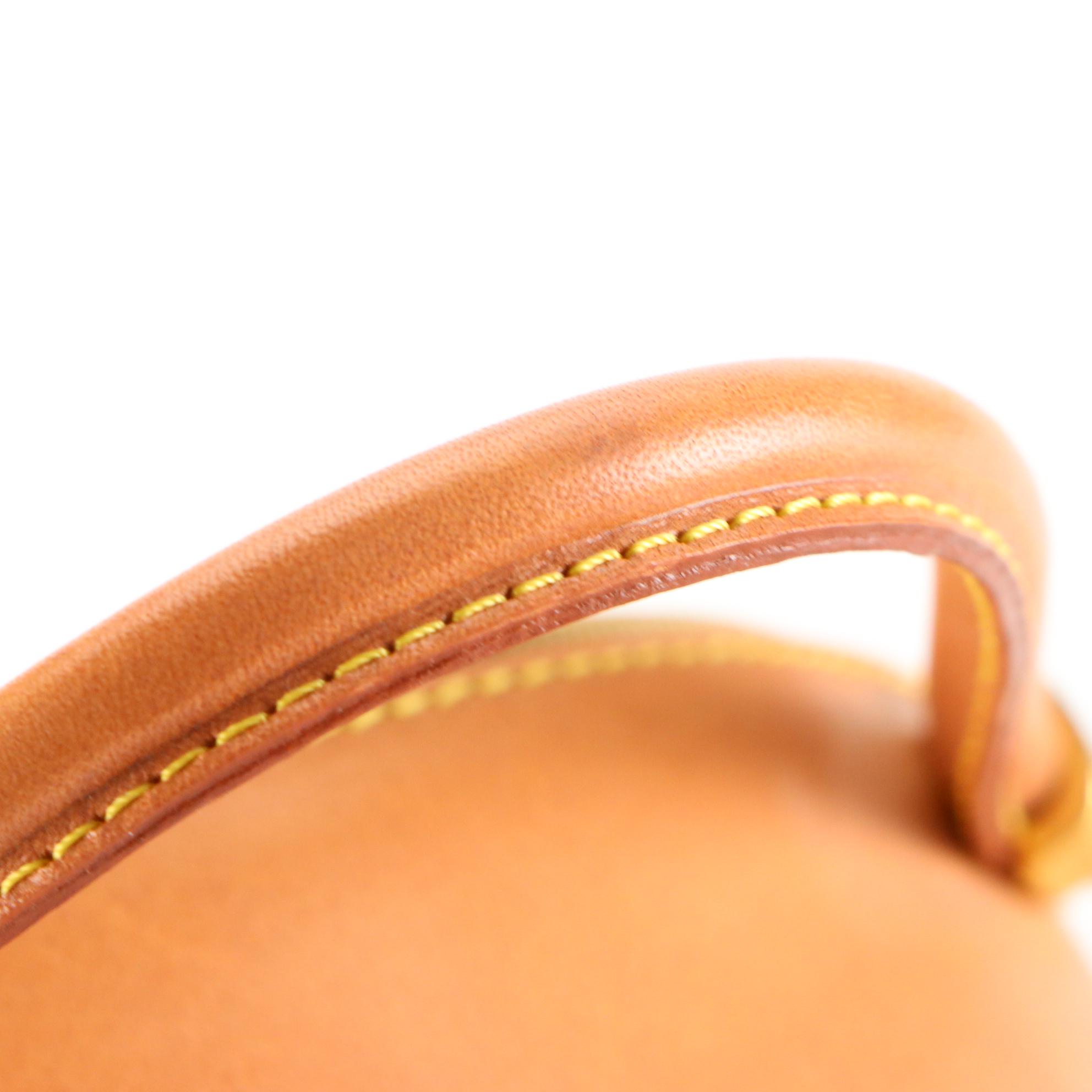 Maleci Mini Hat Box Two-Way Bag in Leather with Chain-Link Crossbody Strap