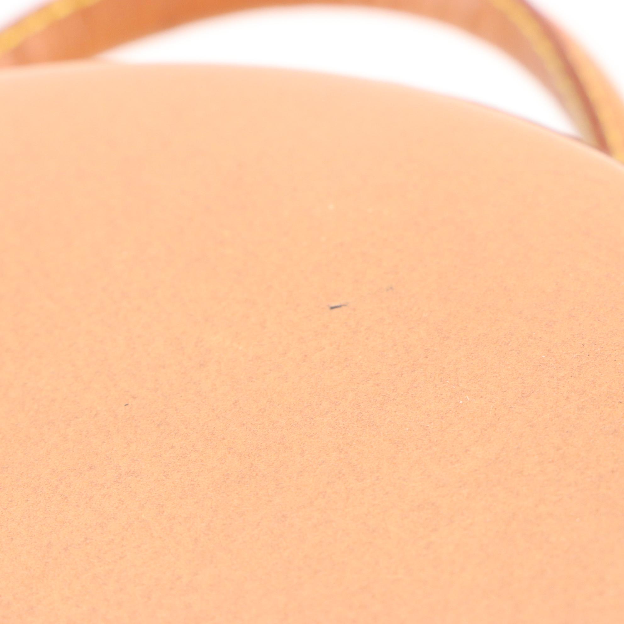 Maleci Mini Hat Box Two-Way Bag in Leather with Chain-Link Crossbody Strap