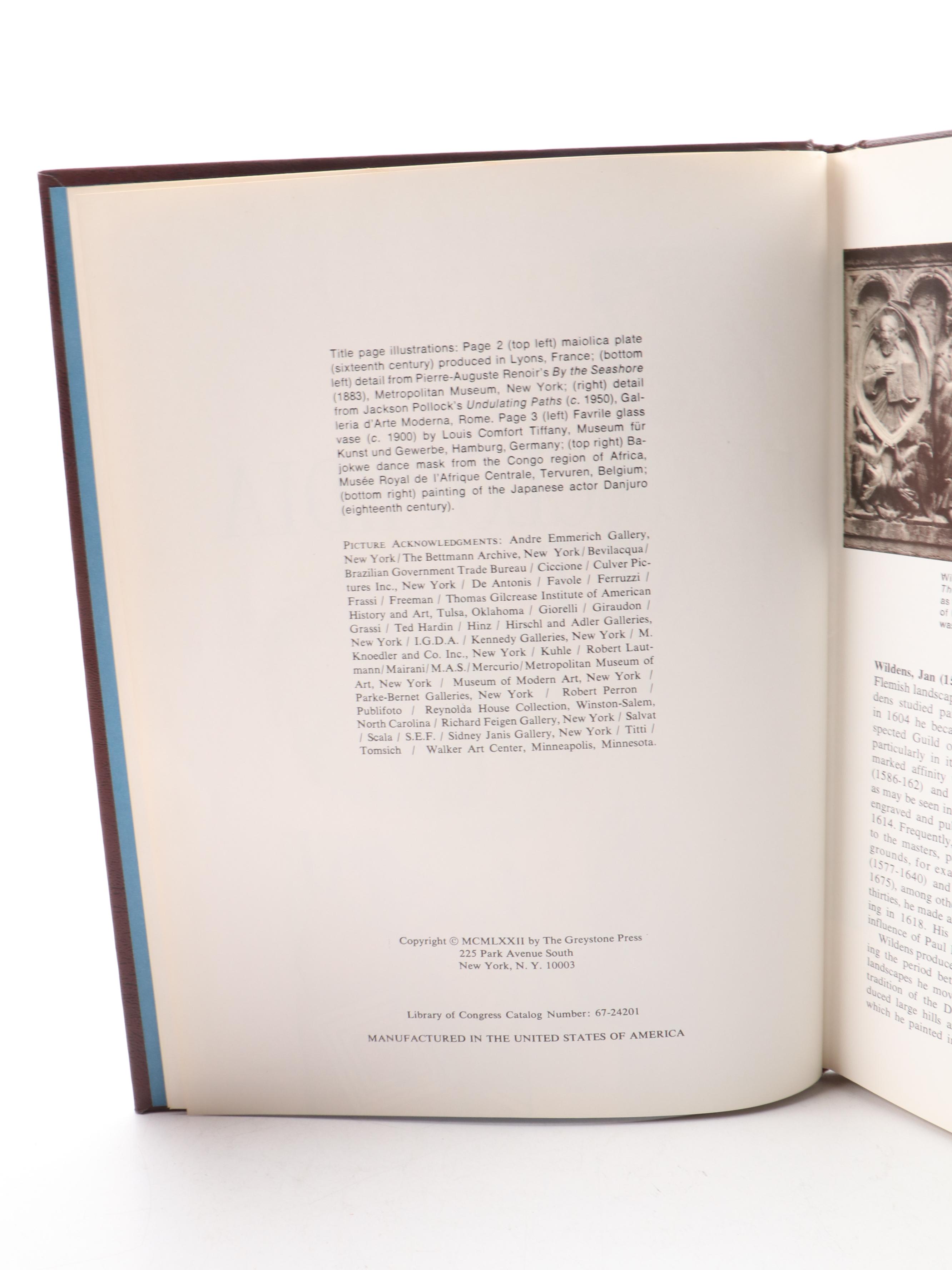 "The New International Illustrated Encyclopedia of Art" Twenty-Four Volume Set