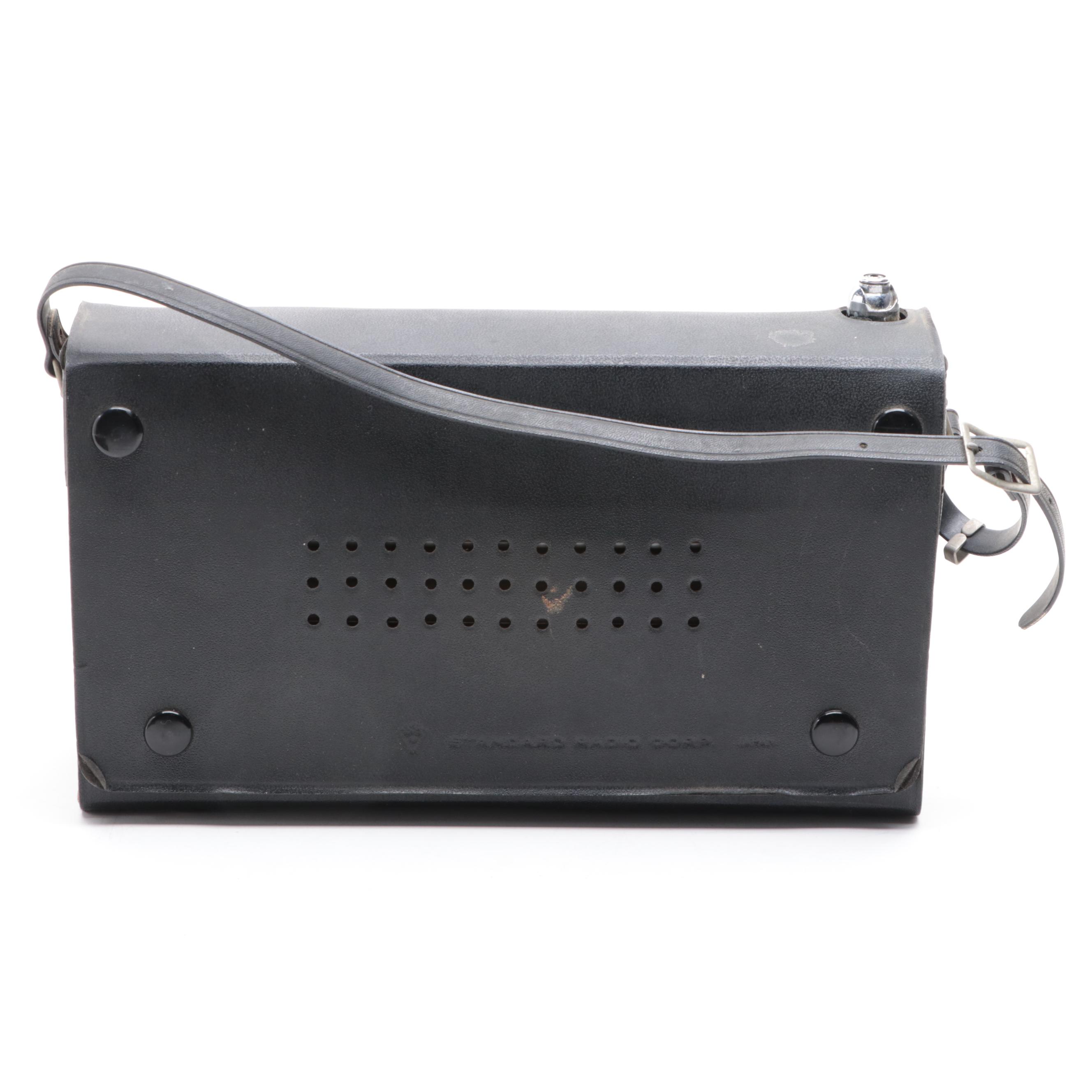 Standard Transistor Radio and Sony Walkman Cassette Player