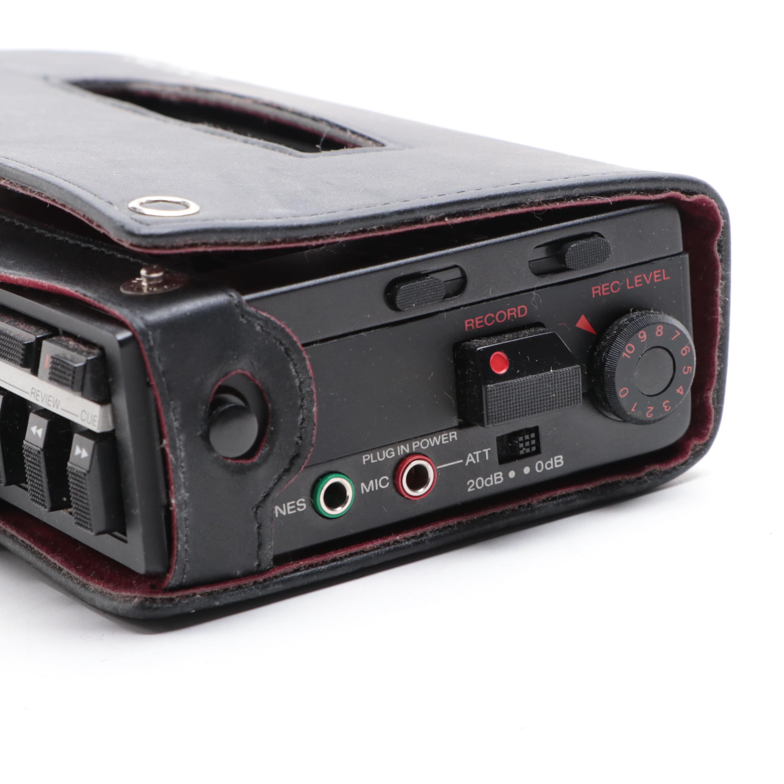 Standard Transistor Radio and Sony Walkman Cassette Player