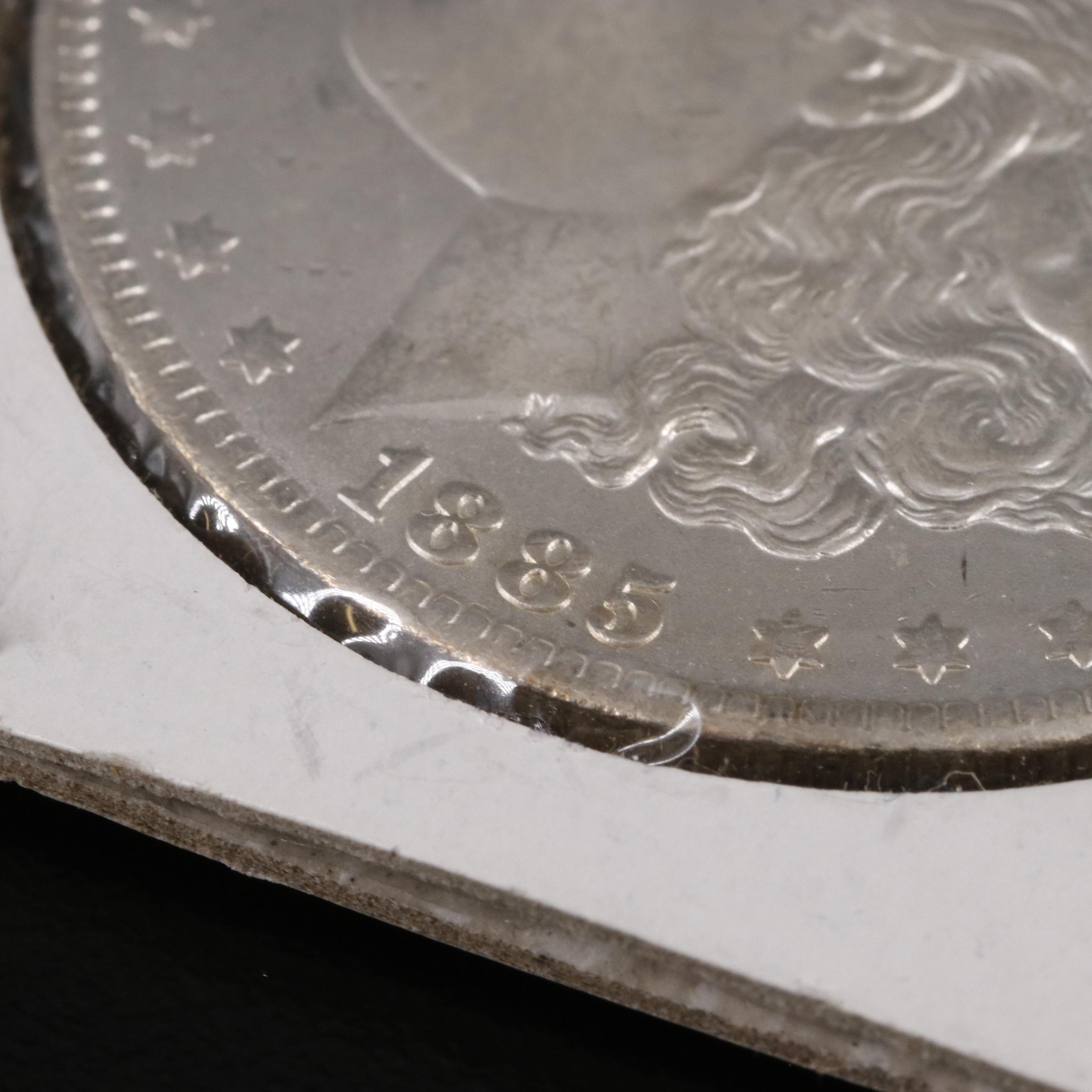 1885-O Morgan Silver Dollar