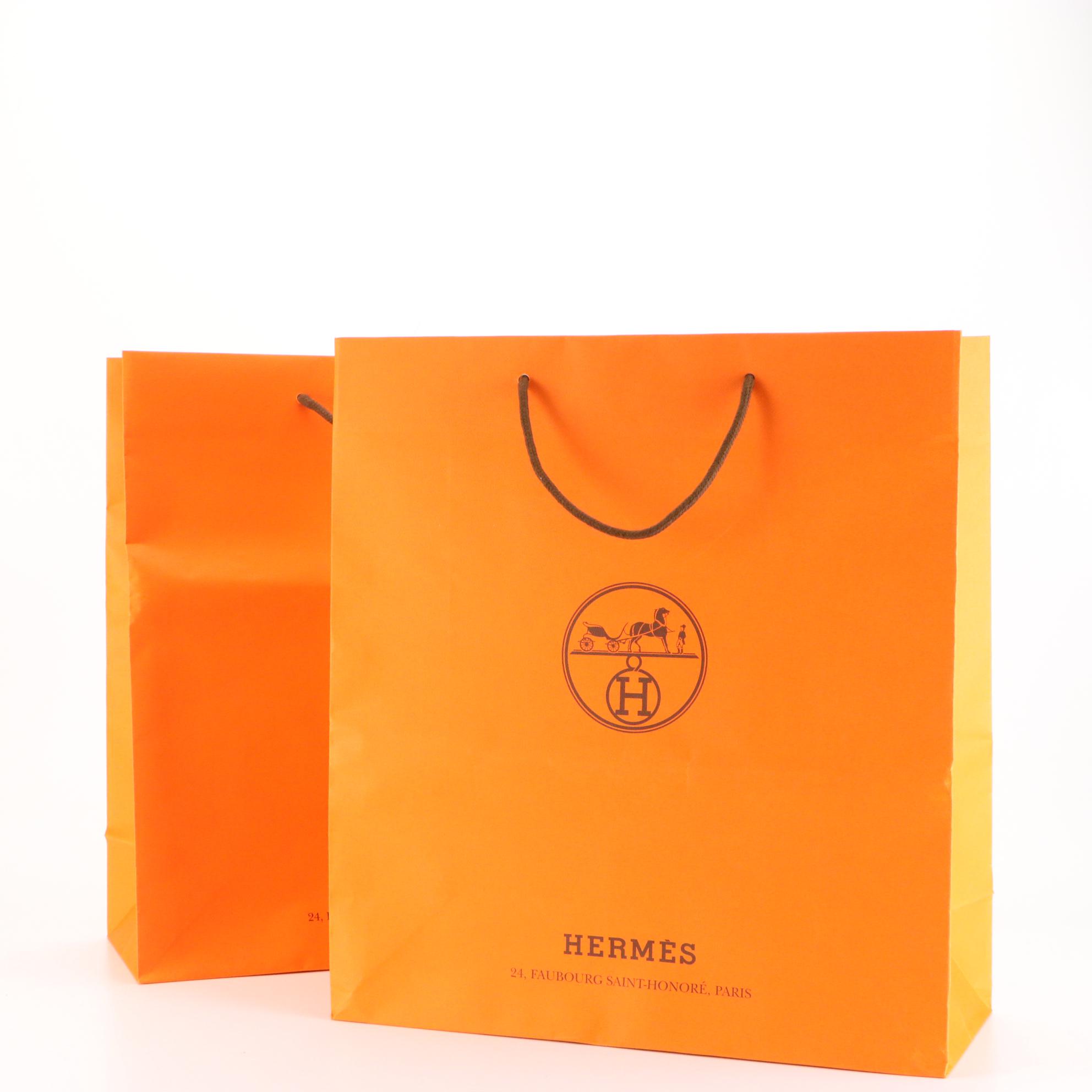 Hermès Retail Boxes, Dust Bags, and Packaging