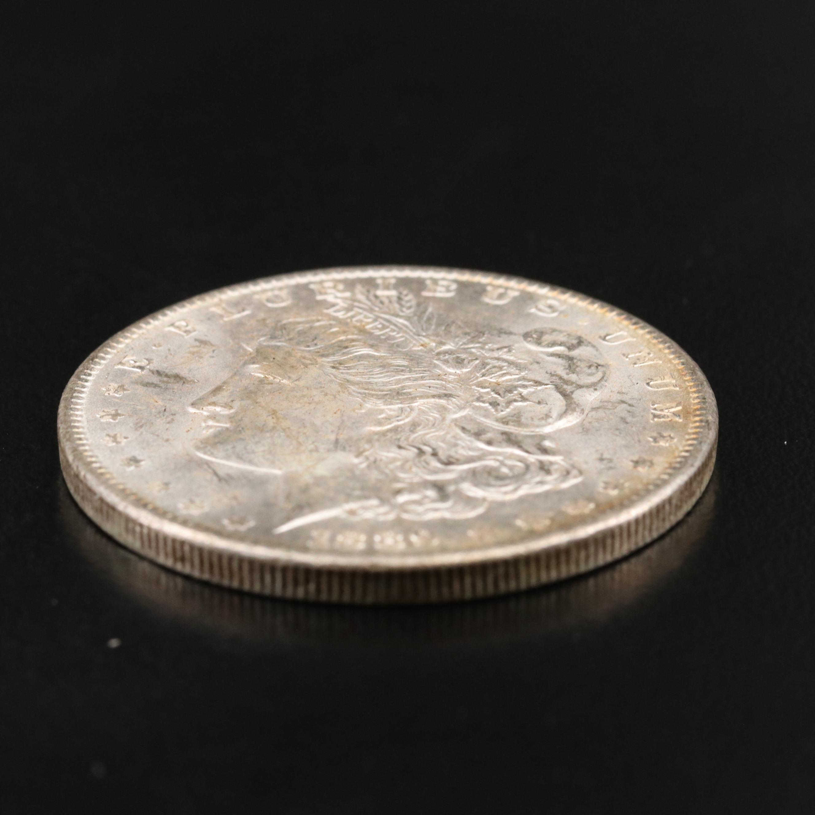 Uncirculated 1889 Morgan Silver Dollar