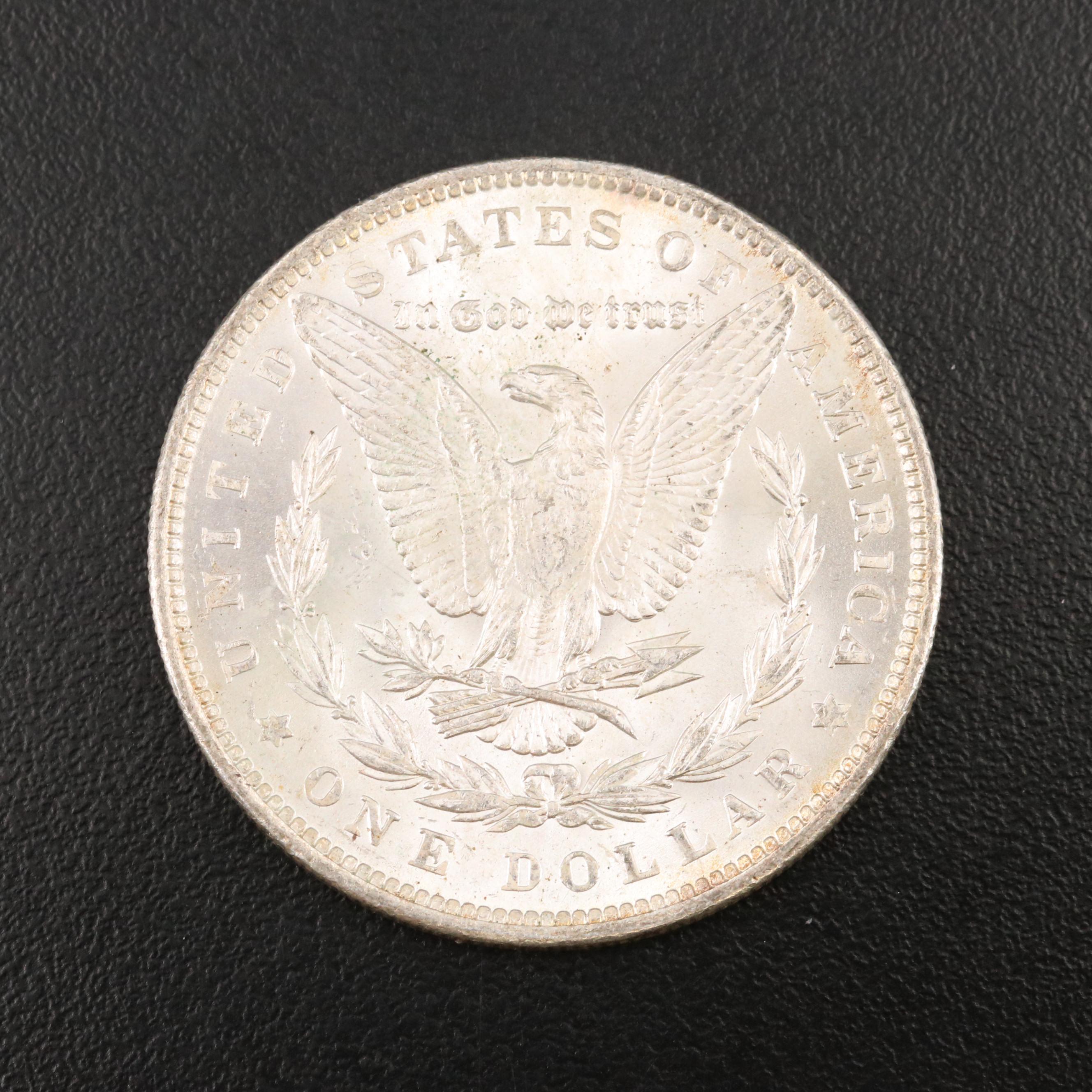 Uncirculated 1889 Morgan Silver Dollar