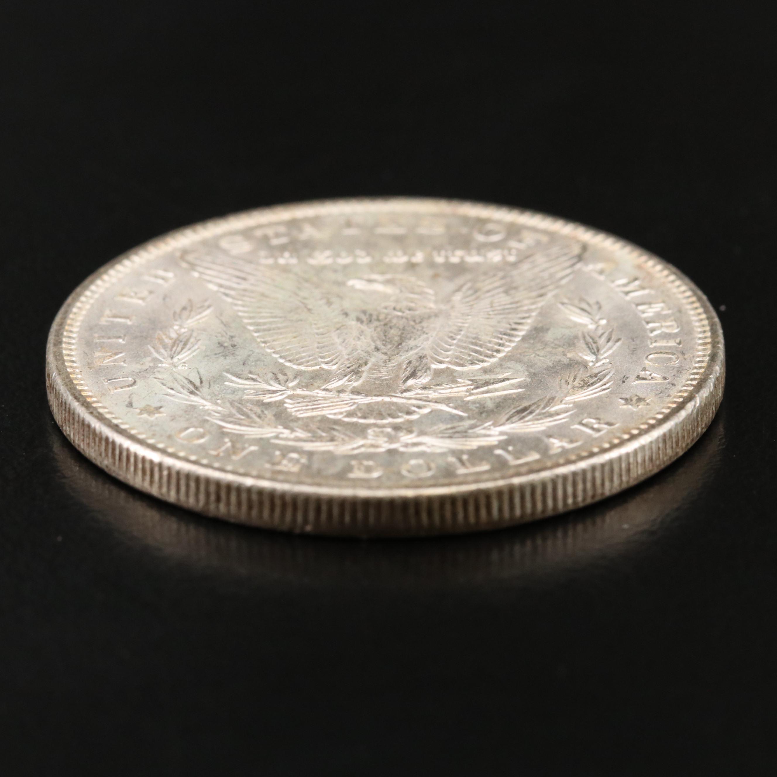 Uncirculated 1889 Morgan Silver Dollar
