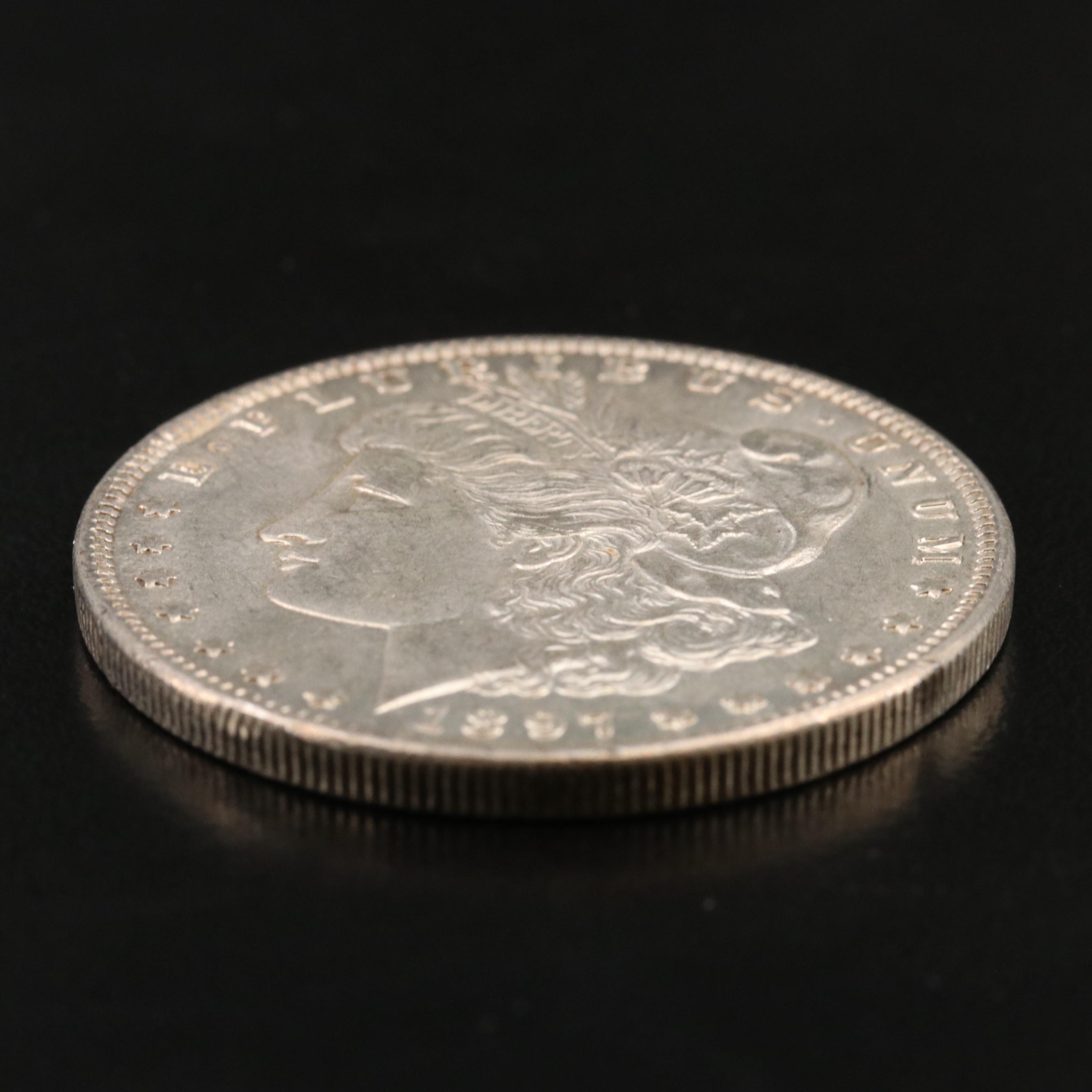 Uncirculated 1897 Morgan Silver Dollar